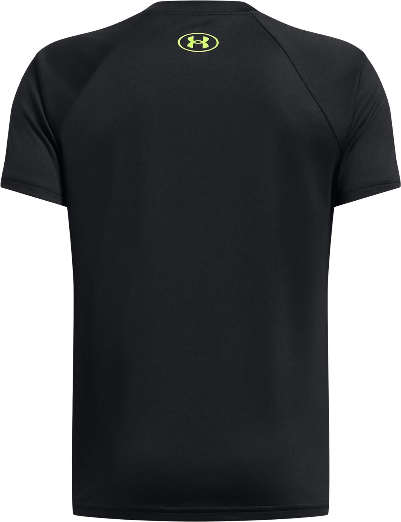 Product gallery image number 2 for product UA Tech Split Wordmark Short Sleeve T-Shirt - Boys