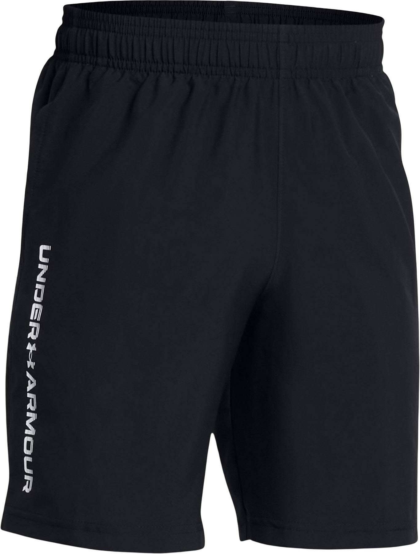 Product gallery image number 3 for product UA Tech Woven Wordmark Shorts - Boys