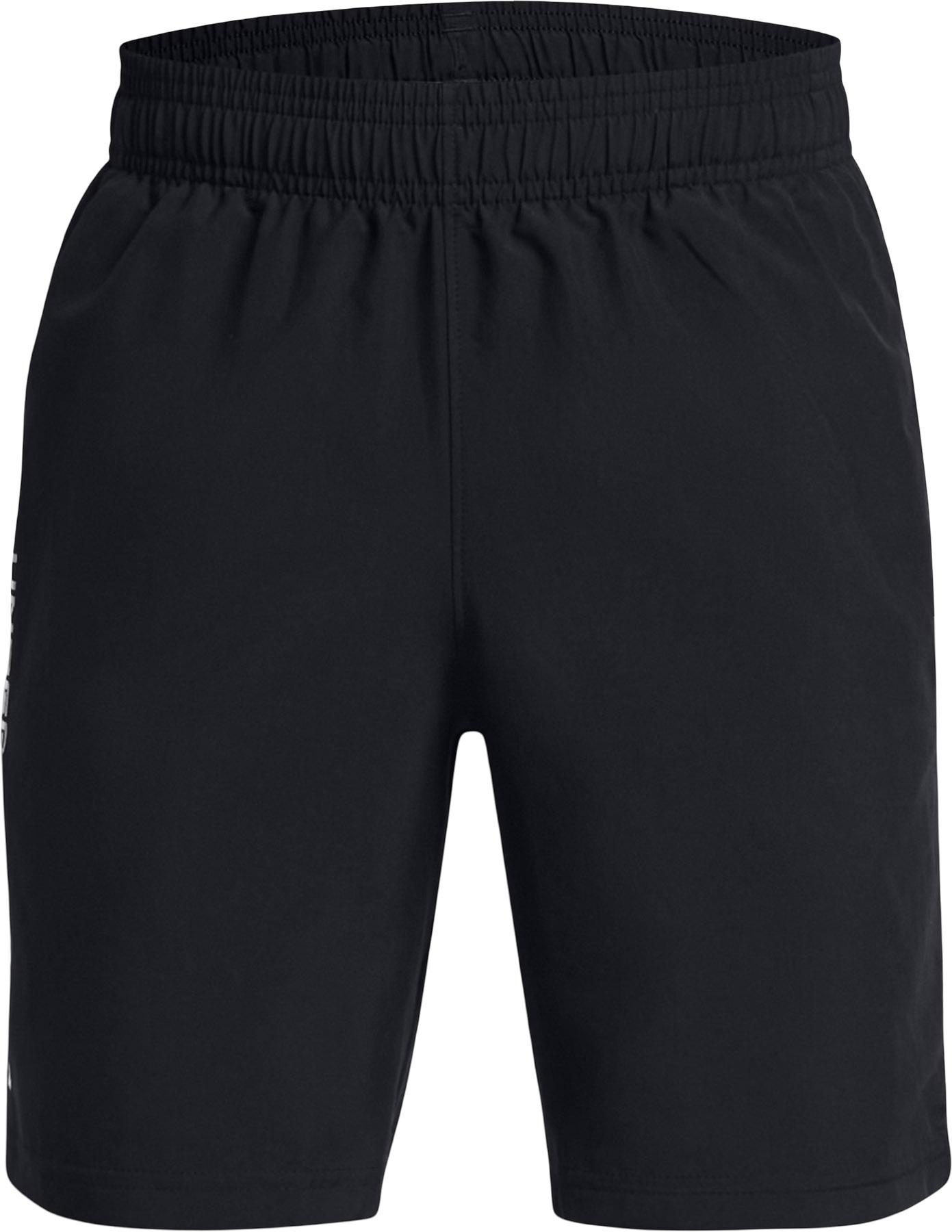 Product gallery image number 1 for product UA Tech Woven Wordmark Shorts - Boys