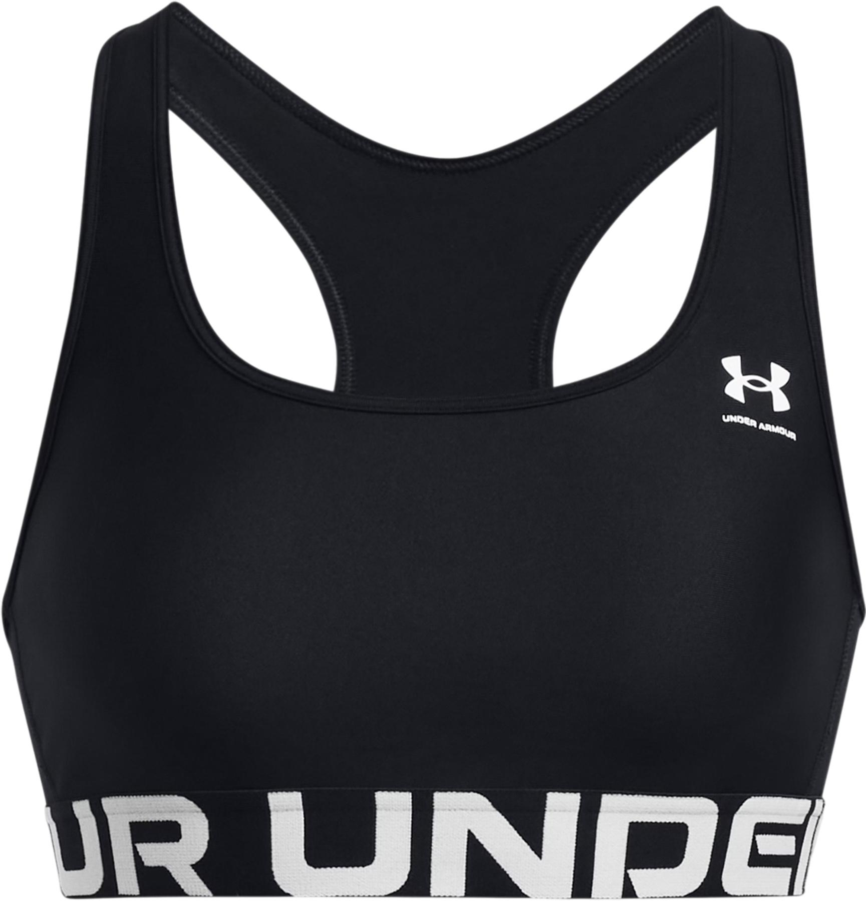 Product image for UA HeatGear Armour Mid Branded Sports Bra - Women's