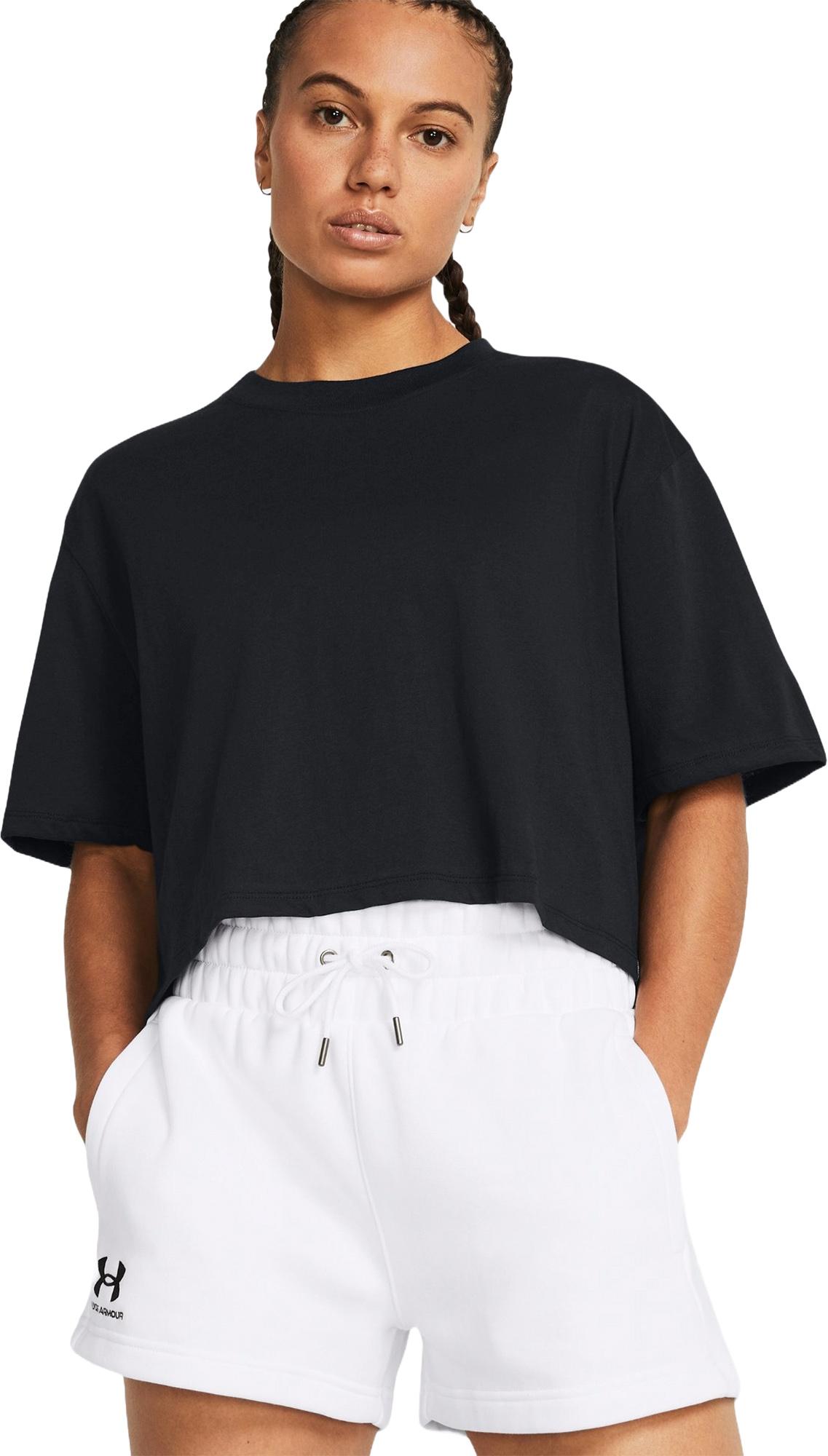 Product gallery image number 3 for product UA Campus Boxy Crop Short Sleeve - Women's