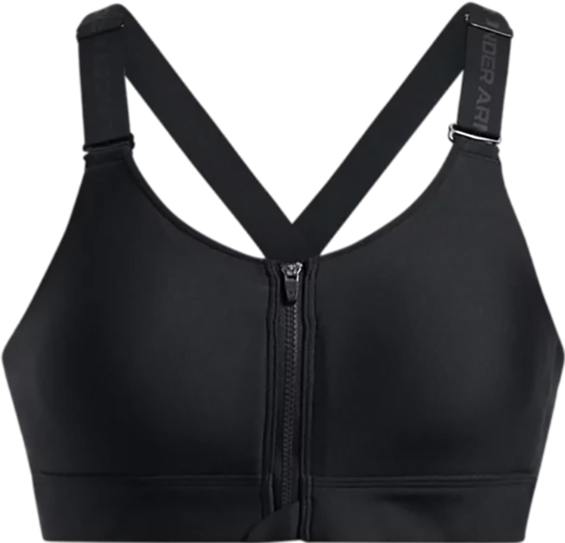 Product gallery image number 1 for product UA Infinity 2.0 High Zip Sports Bra - Women's