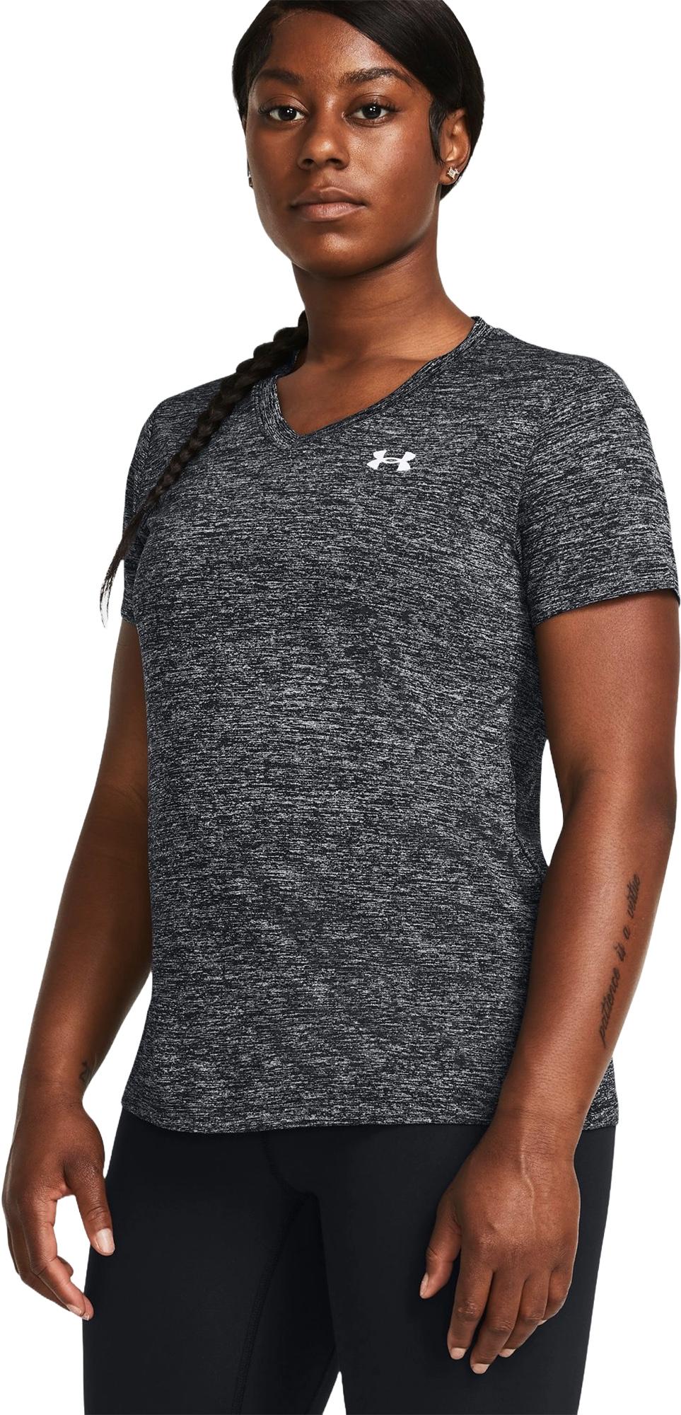 Product gallery image number 2 for product UA Tech Twist V-Neck Short Sleeve T-Shirt - Women's