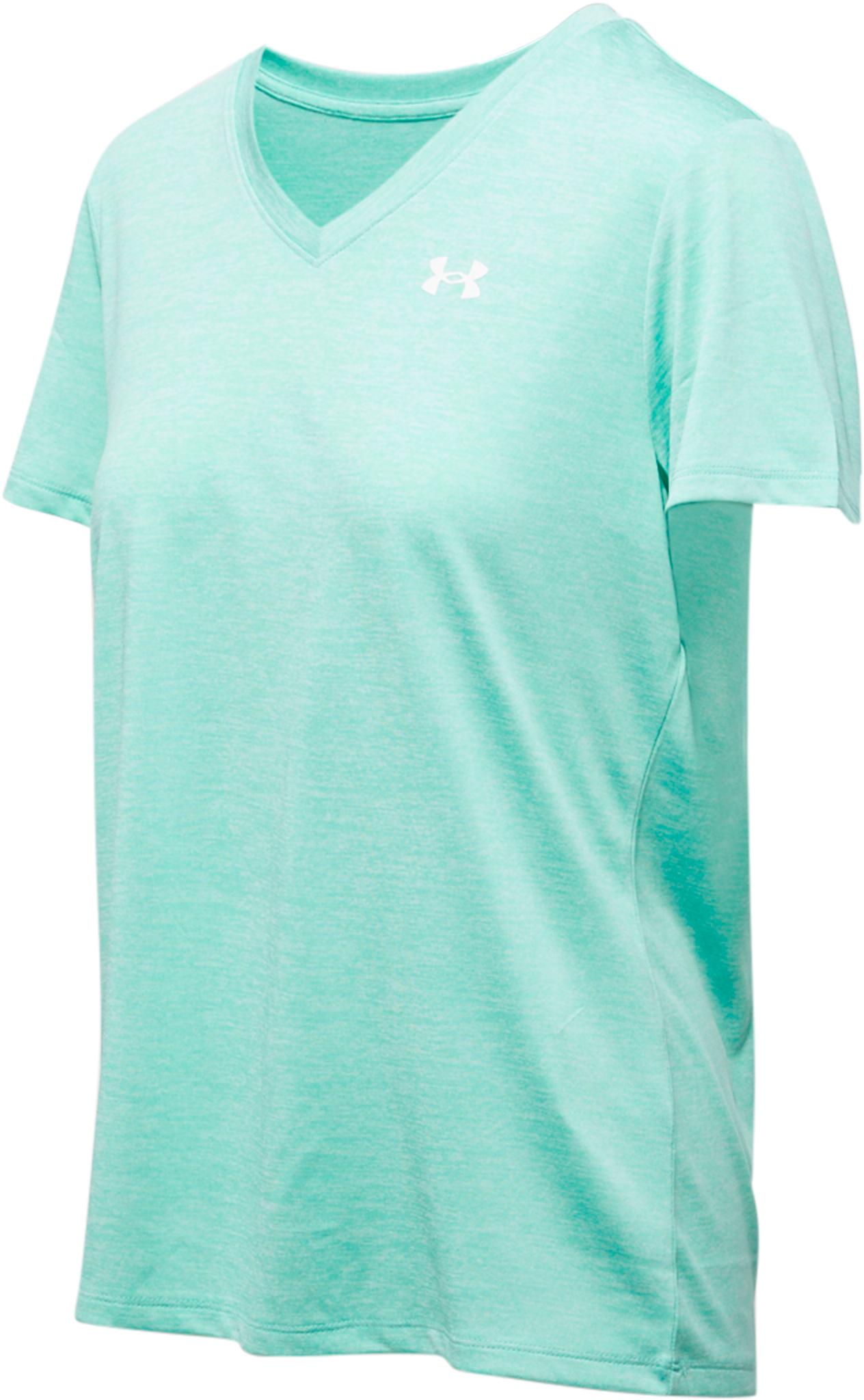 Product gallery image number 3 for product UA Tech Twist V-Neck Short Sleeve T-Shirt - Women's
