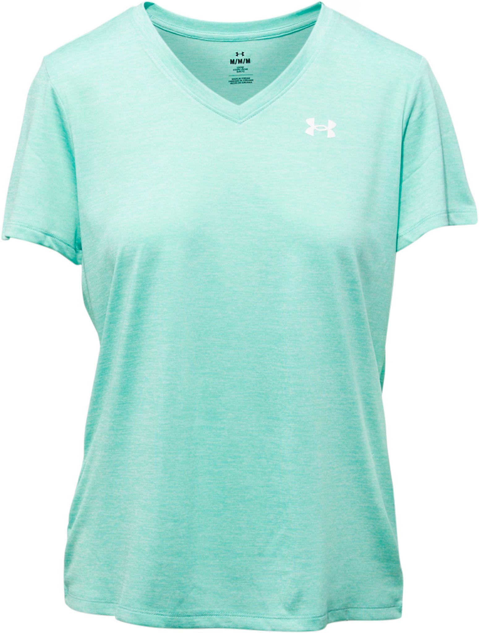 Product gallery image number 1 for product UA Tech Twist V-Neck Short Sleeve T-Shirt - Women's