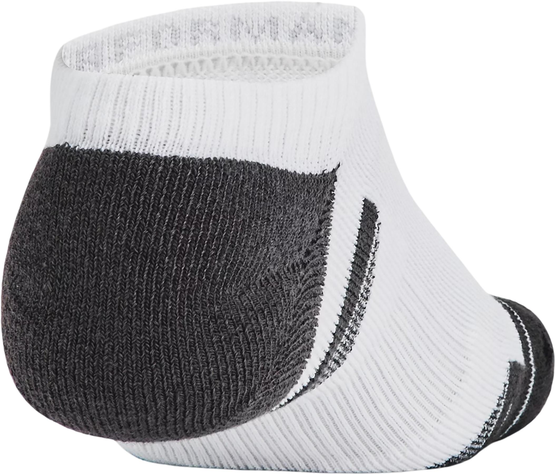 Product gallery image number 2 for product UA Performance Tech 6-Pack No Show Socks - Unisex