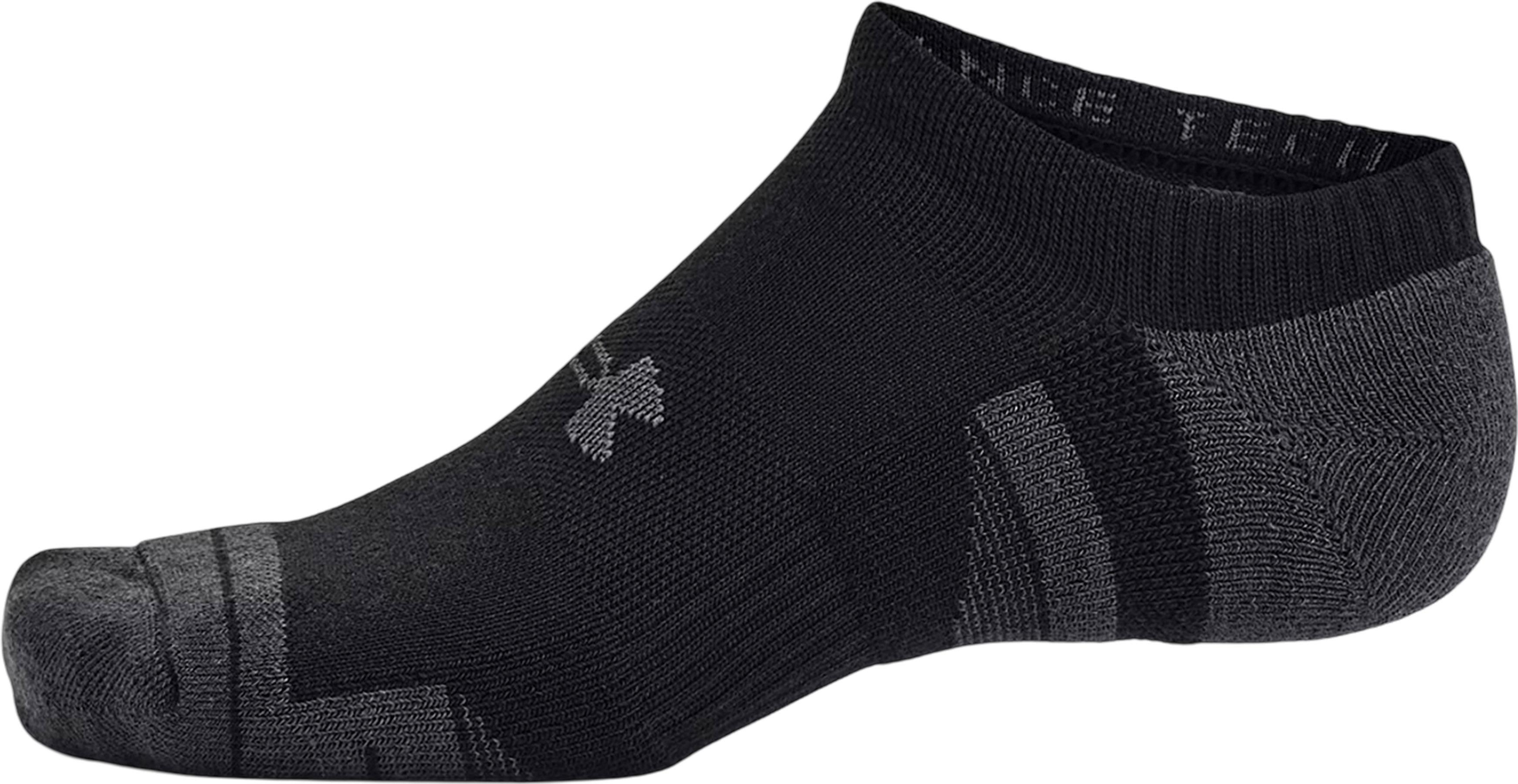 Product gallery image number 4 for product UA Performance Tech 6-Pack No Show Socks - Unisex