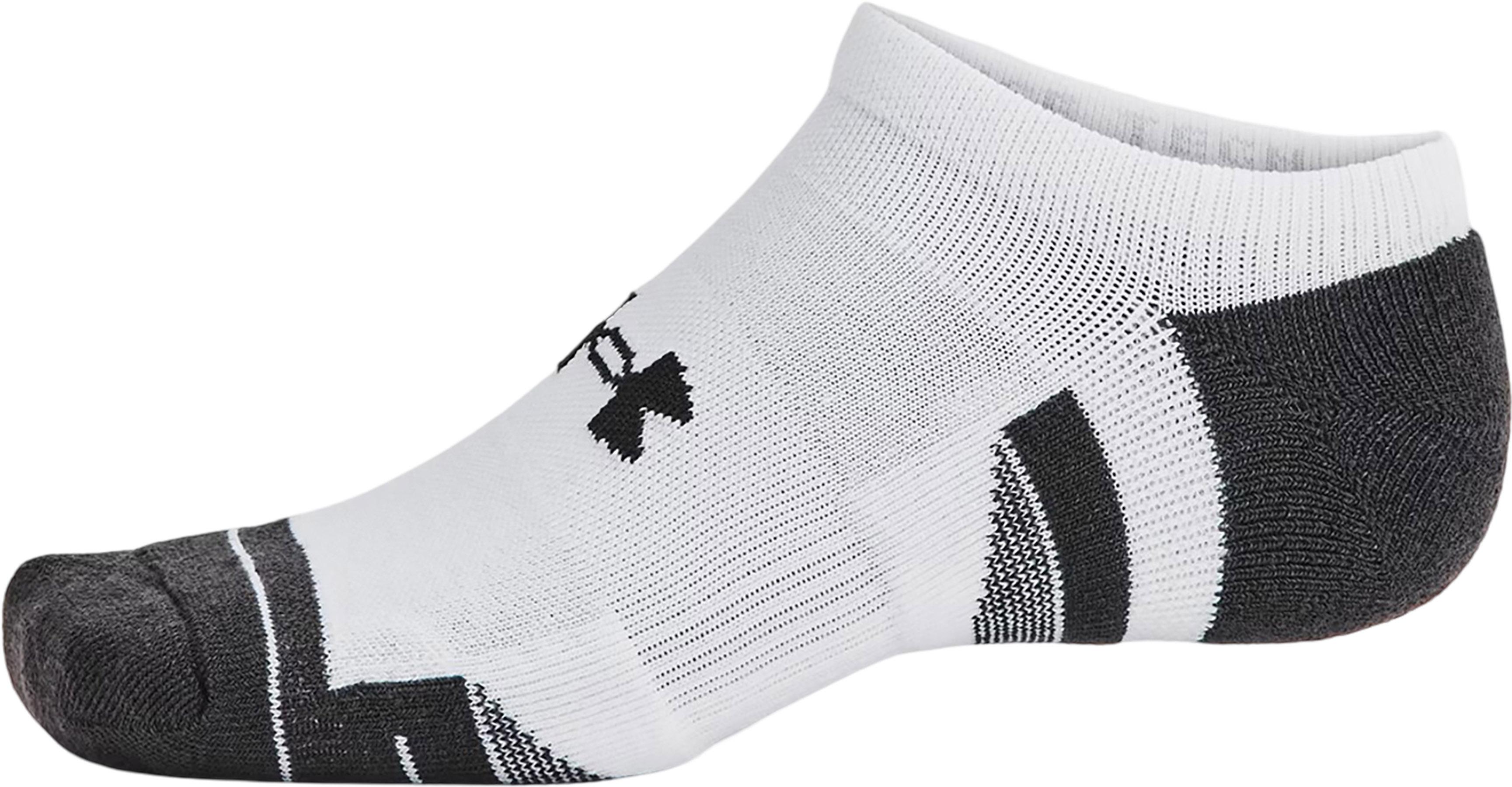 Product gallery image number 4 for product UA Performance Tech 6-Pack No Show Socks - Unisex