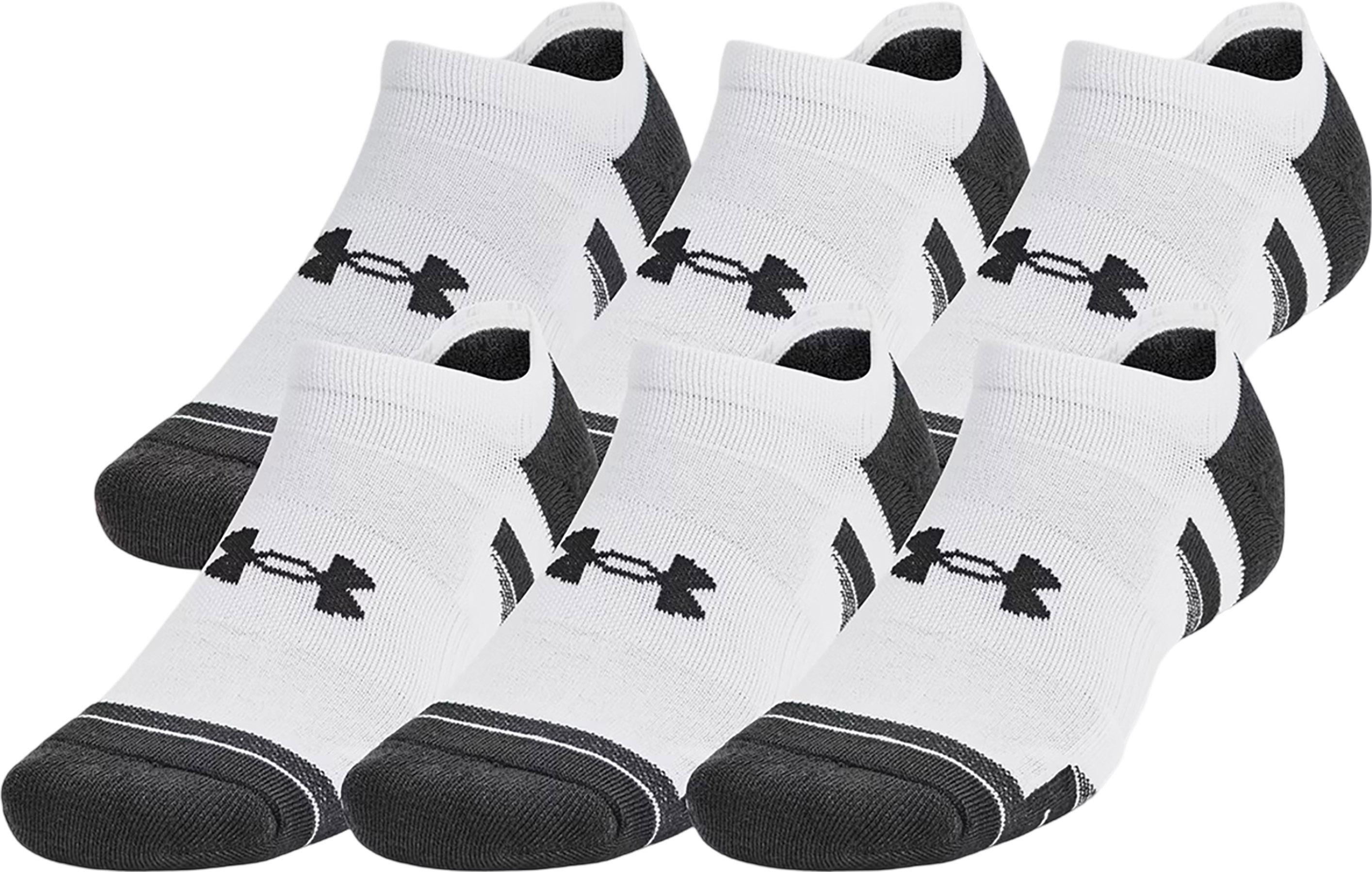 Product gallery image number 1 for product UA Performance Tech 6-Pack No Show Socks - Unisex