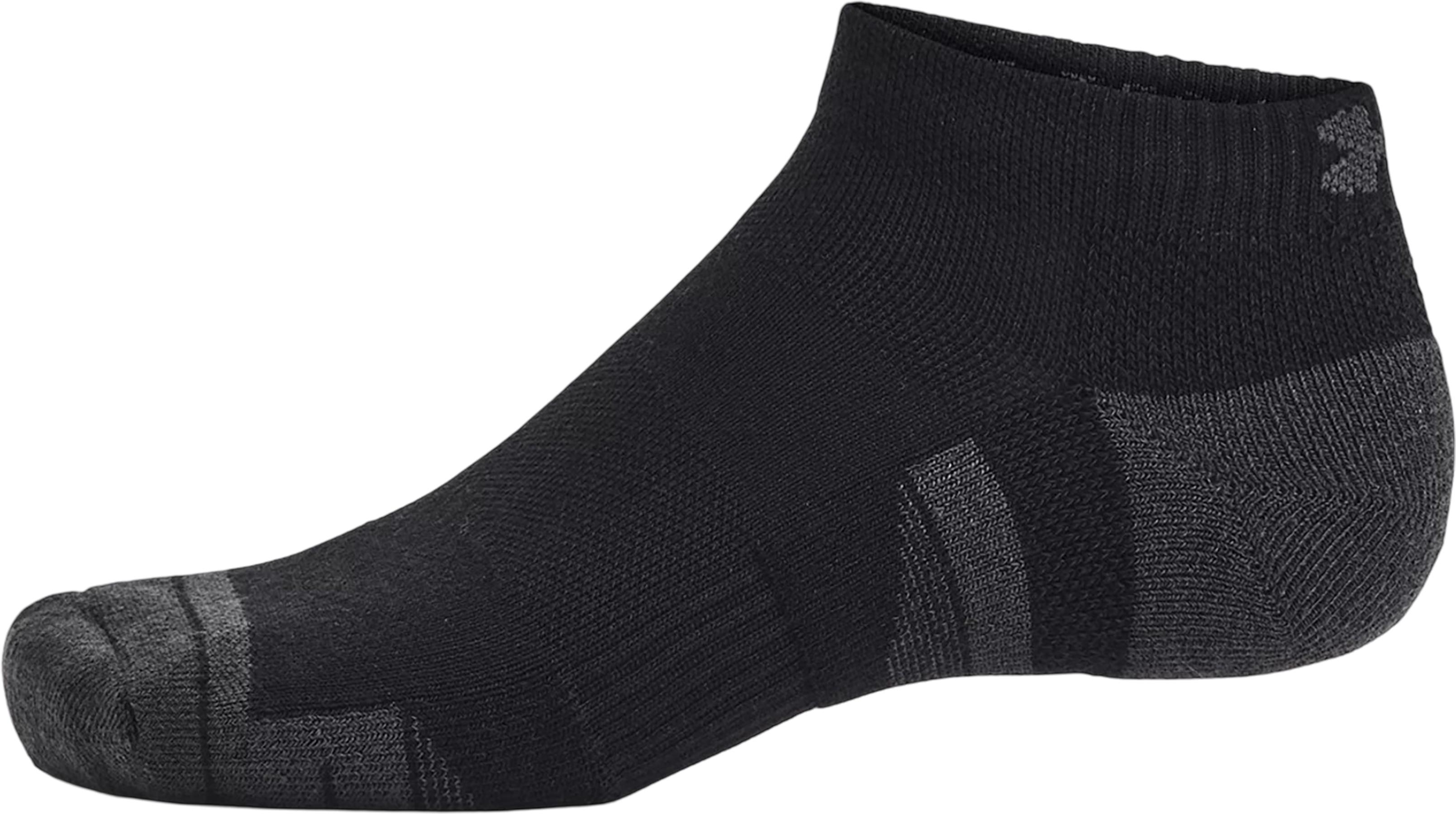 Product gallery image number 4 for product UA Performance Tech 6-Pack Low Socks - Unisex