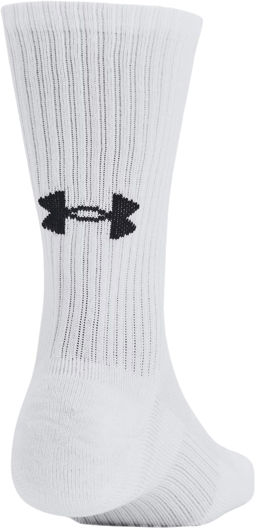Product gallery image number 3 for product UA Training Cotton 6-Pack Crew Socks - Unisex