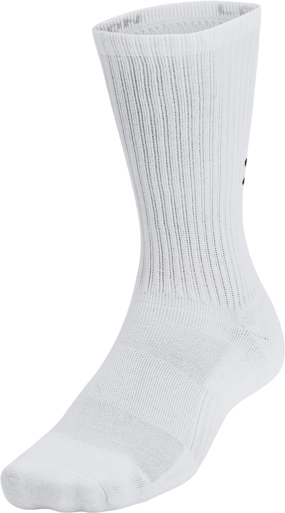 Product gallery image number 4 for product UA Training Cotton 6-Pack Crew Socks - Unisex