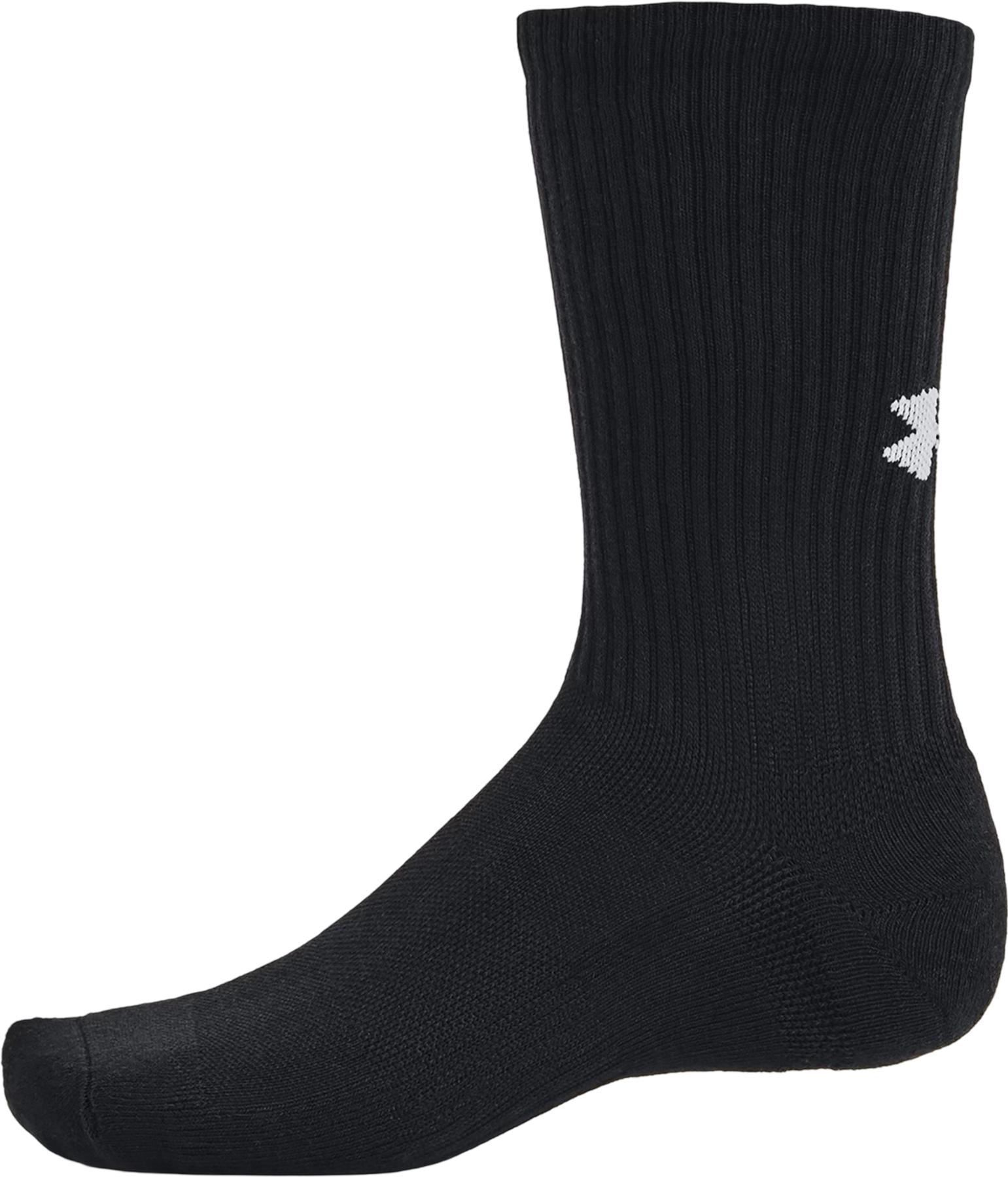 Product gallery image number 2 for product UA Training Cotton 6-Pack Crew Socks - Unisex