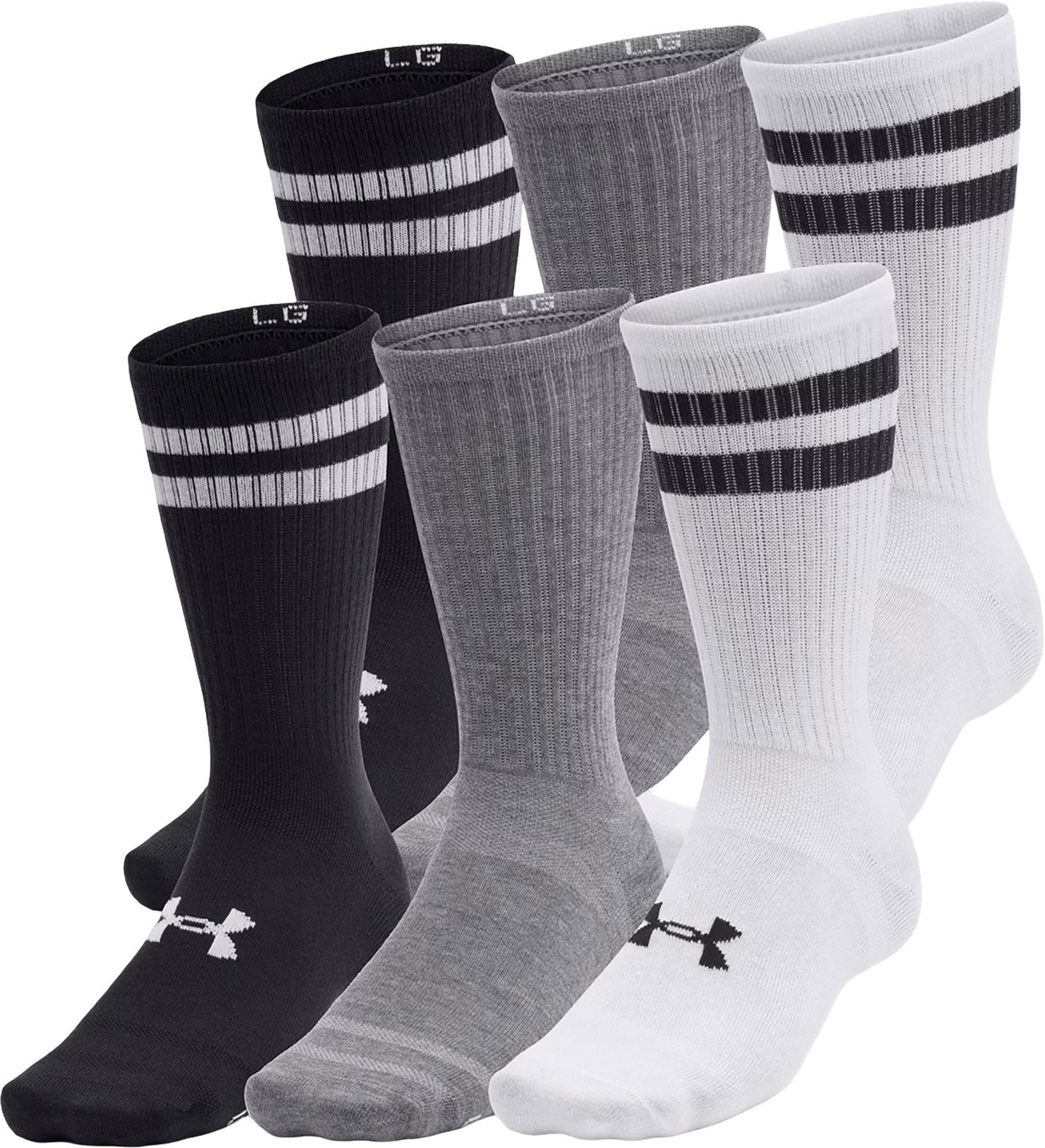 Product gallery image number 1 for product UA Essential 6-Pack Crew Socks - Unisex
