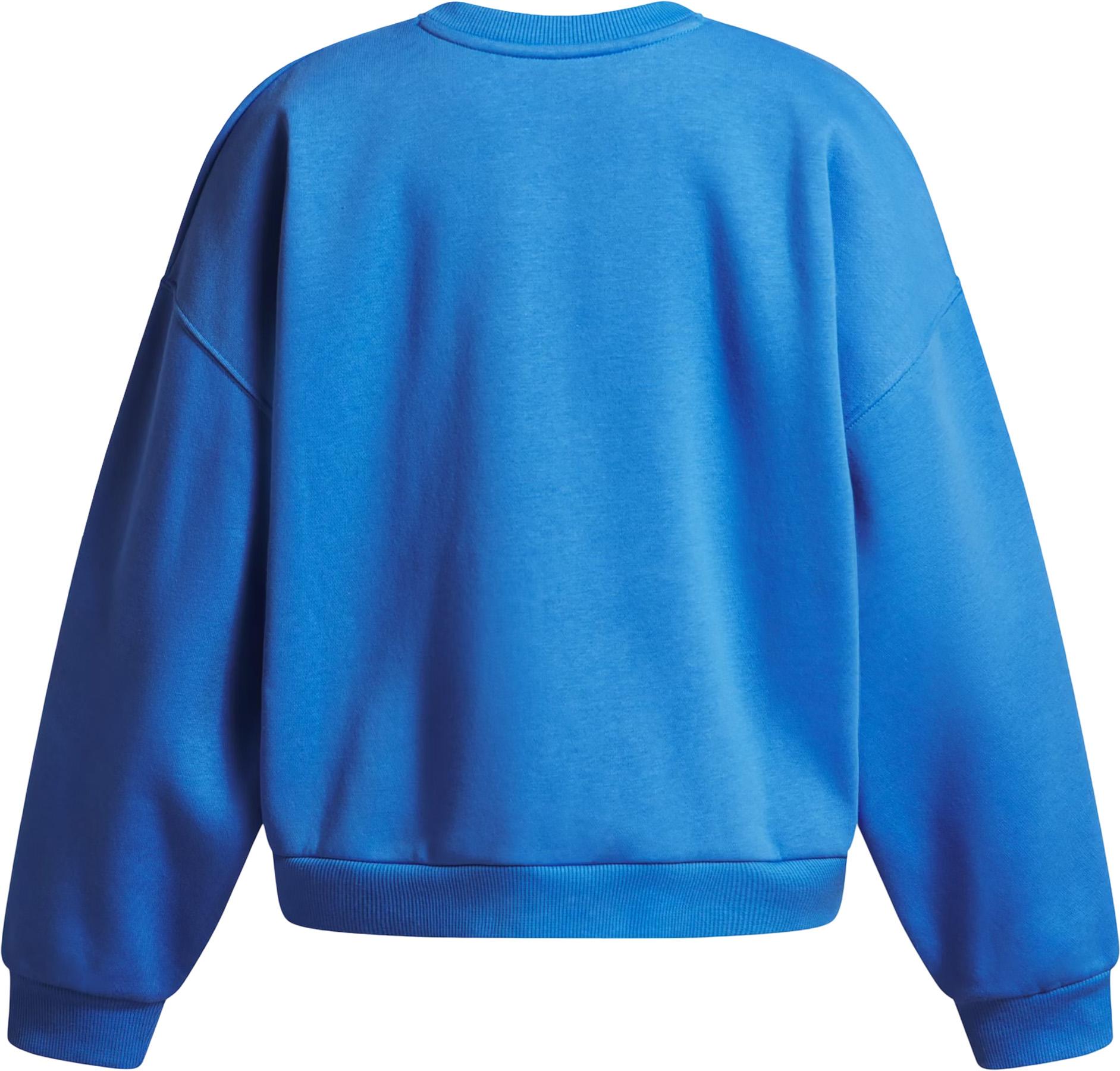 Product gallery image number 2 for product UA Rival Fleece Oversized Crewneck Sweatshirt - Girls