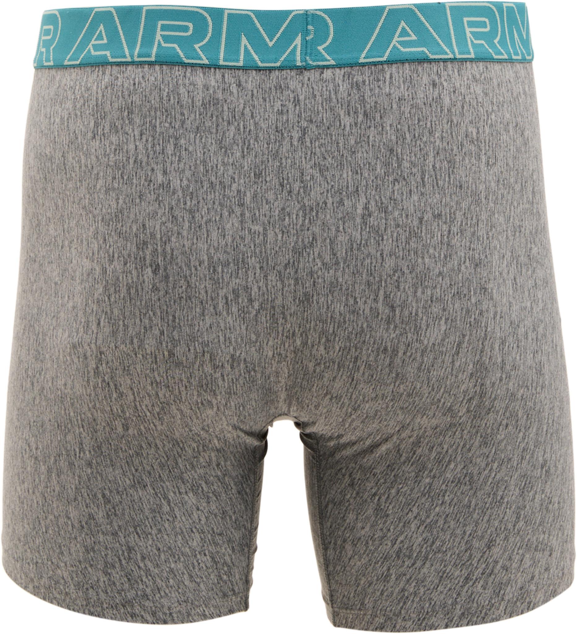 Product gallery image number 4 for product UA Performance Tech 3-Pack Boxer Shorts 6" - Men's