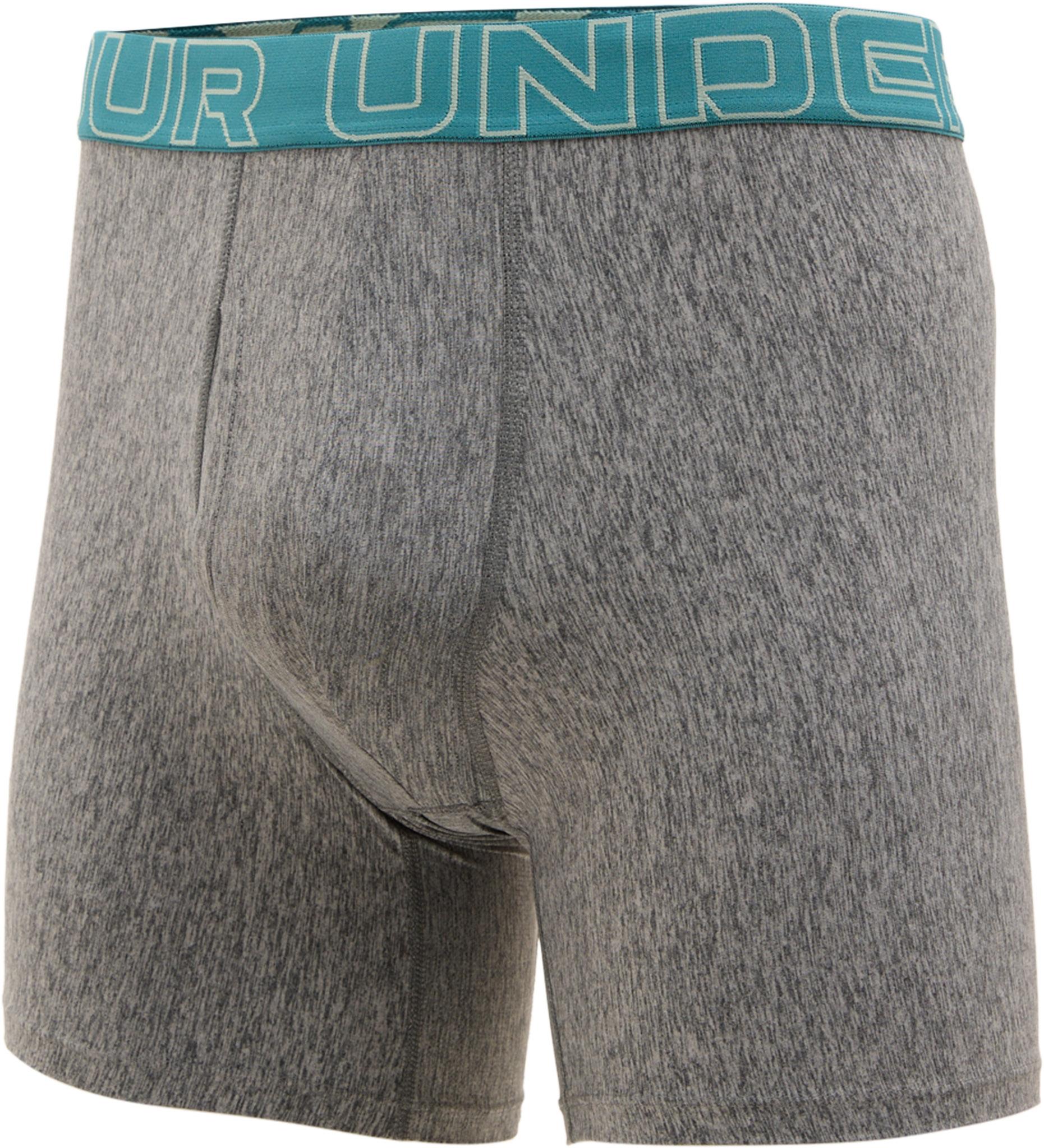 Product gallery image number 8 for product UA Performance Tech 3-Pack Boxer Shorts 6" - Men's