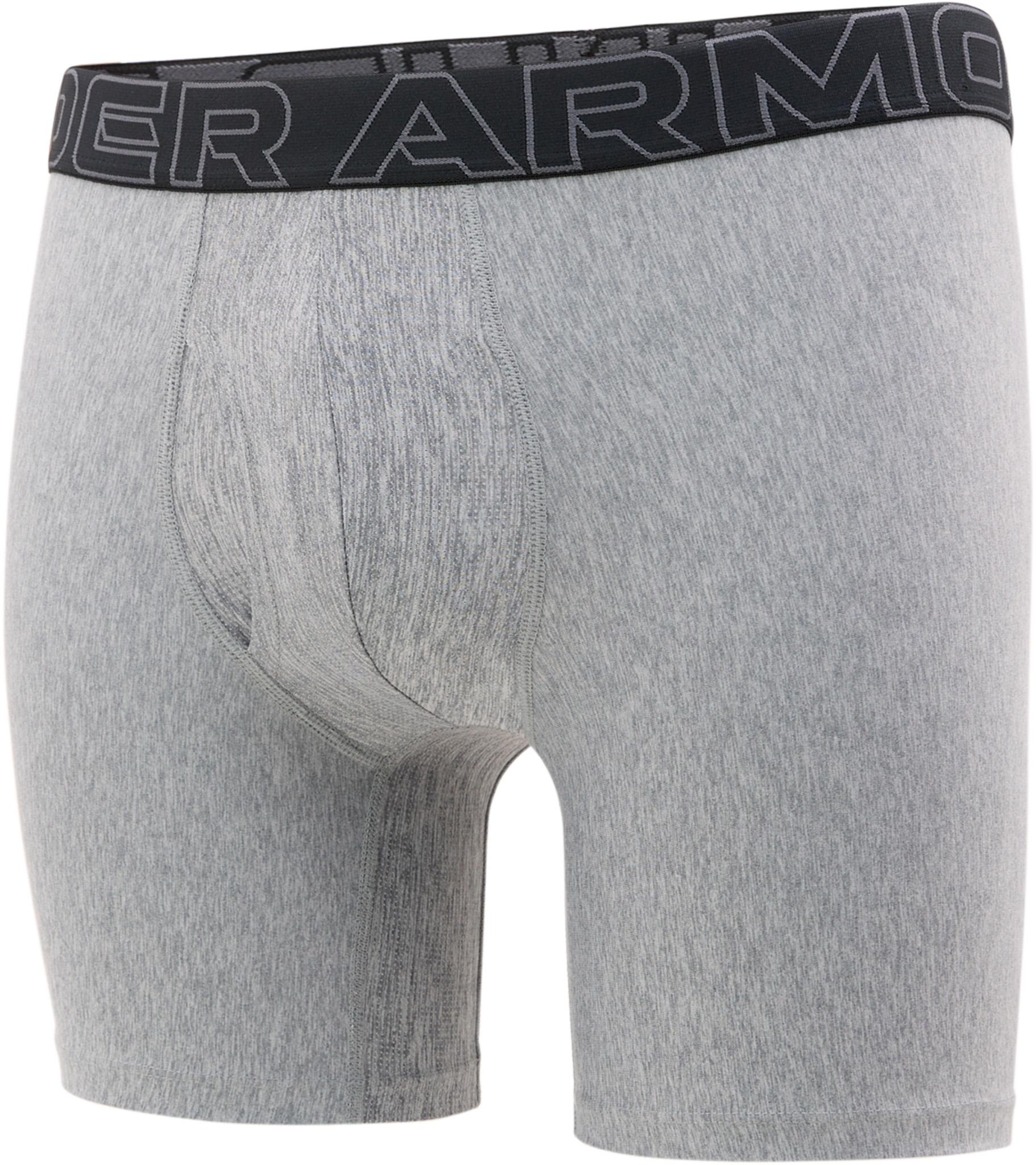 Product gallery image number 10 for product UA Performance Tech 3-Pack Boxer Shorts 6" - Men's