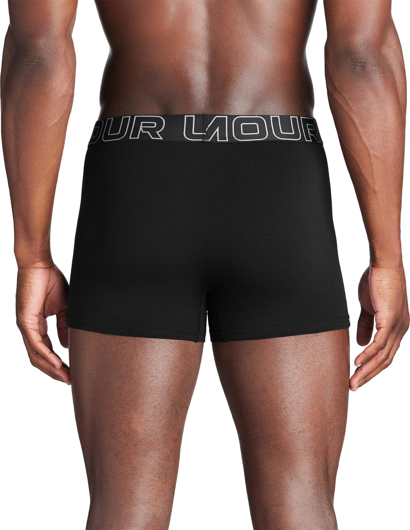 Numéro de l'image de la galerie de produits 2 pour le produit Caleçon boxeur paquet de 3 UA Performance Cotton 3" - Homme