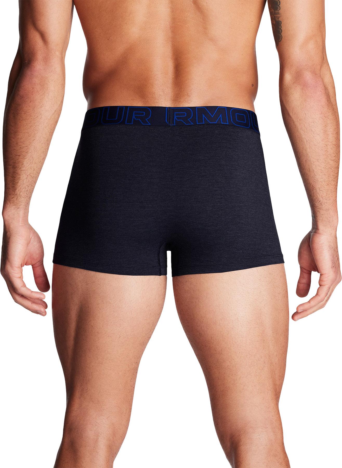 Product gallery image number 2 for product UA Performance Cotton 3-Pack Boxer Shorts 3" - Men's