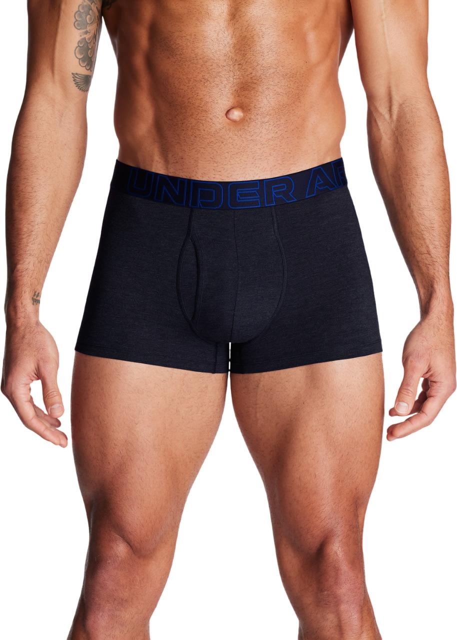 Product gallery image number 5 for product UA Performance Cotton 3-Pack Boxer Shorts 3" - Men's