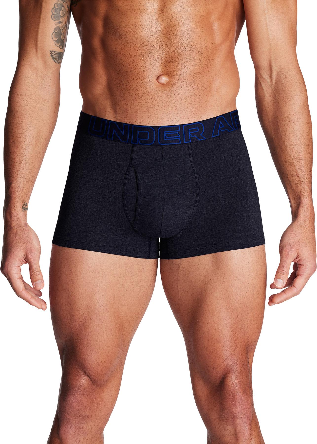 Product gallery image number 3 for product UA Performance Cotton 3-Pack Boxer Shorts 3" - Men's