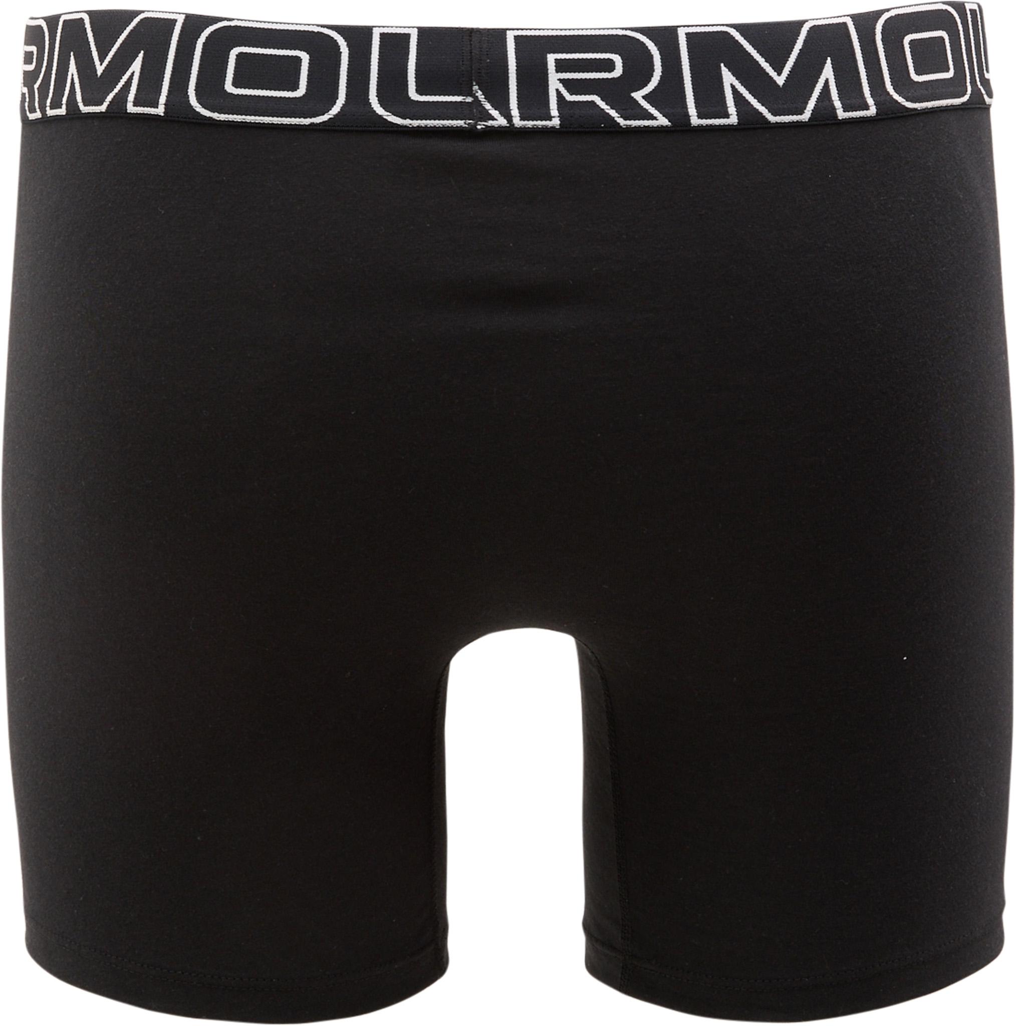 Numéro de l'image de la galerie de produits 6 pour le produit Caleçon boxeur paquet de 3 UA Performance Coton 6" - Homme
