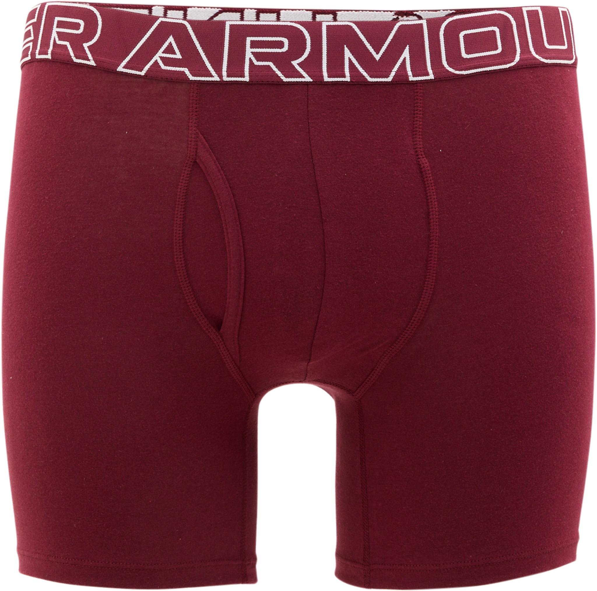 Numéro de l'image de la galerie de produits 4 pour le produit Caleçon boxeur paquet de 3 UA Performance Coton 6" - Homme