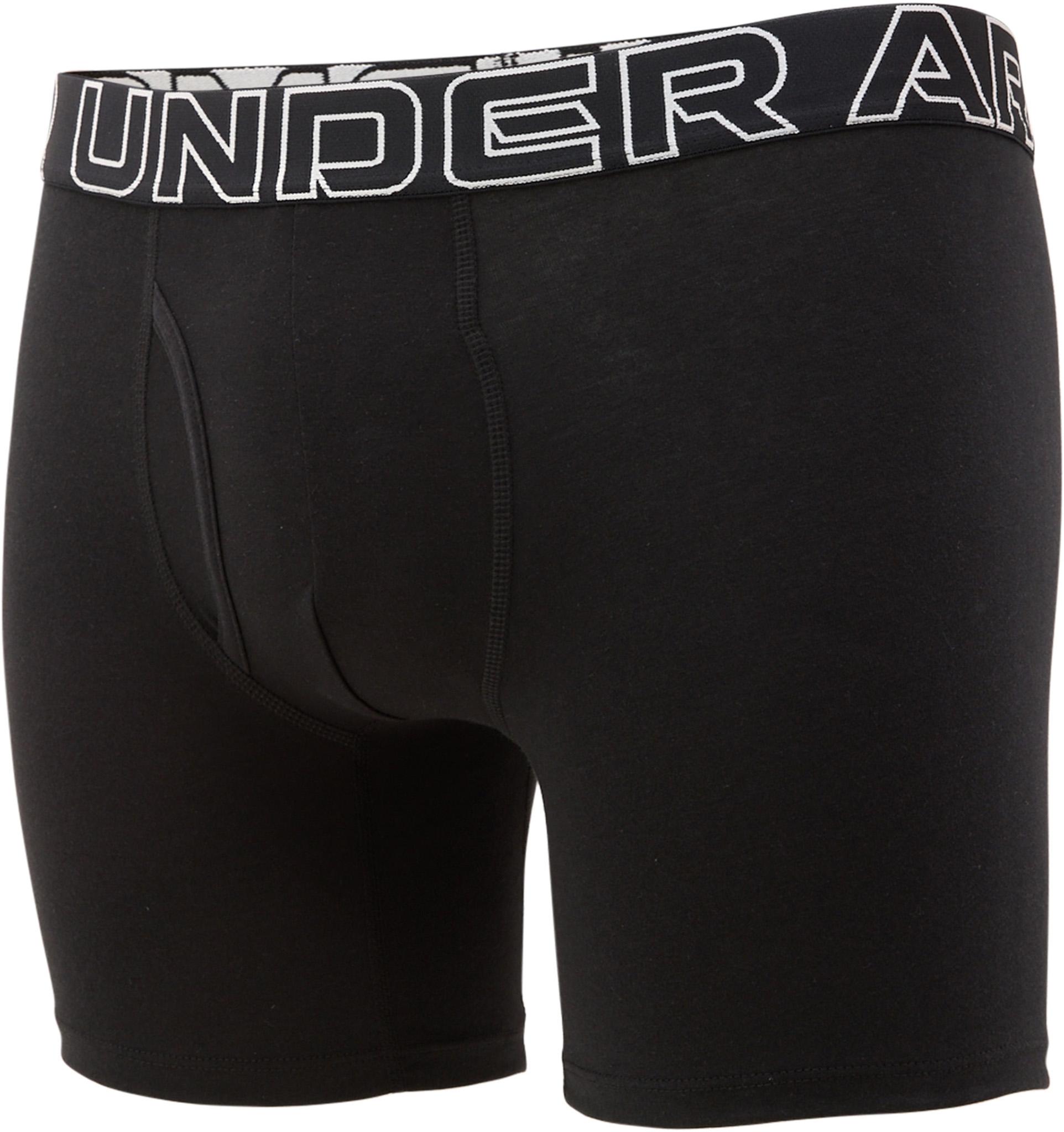 Numéro de l'image de la galerie de produits 10 pour le produit Caleçon boxeur paquet de 3 UA Performance Coton 6" - Homme