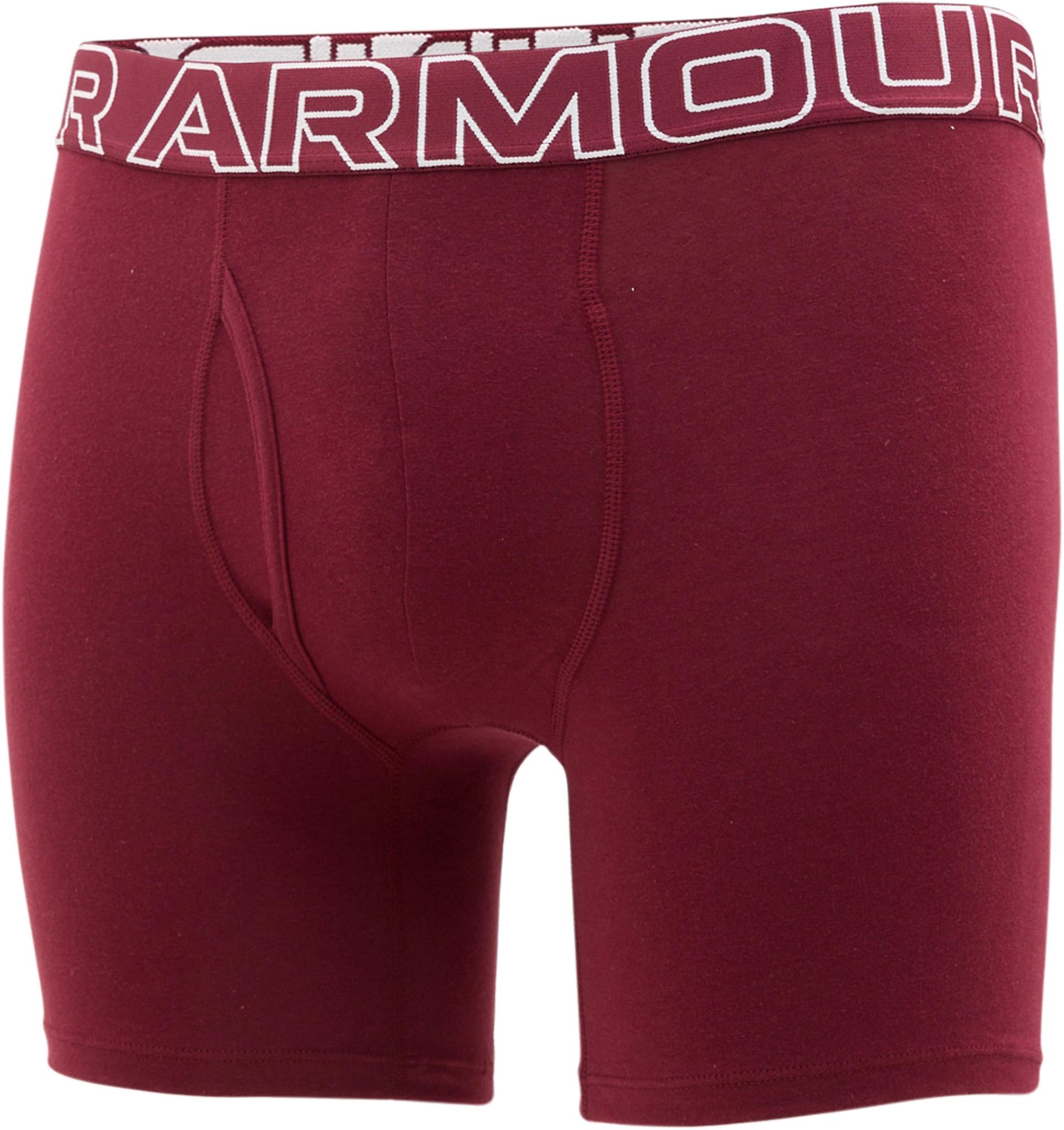 Numéro de l'image de la galerie de produits 7 pour le produit Caleçon boxeur paquet de 3 UA Performance Coton 6" - Homme