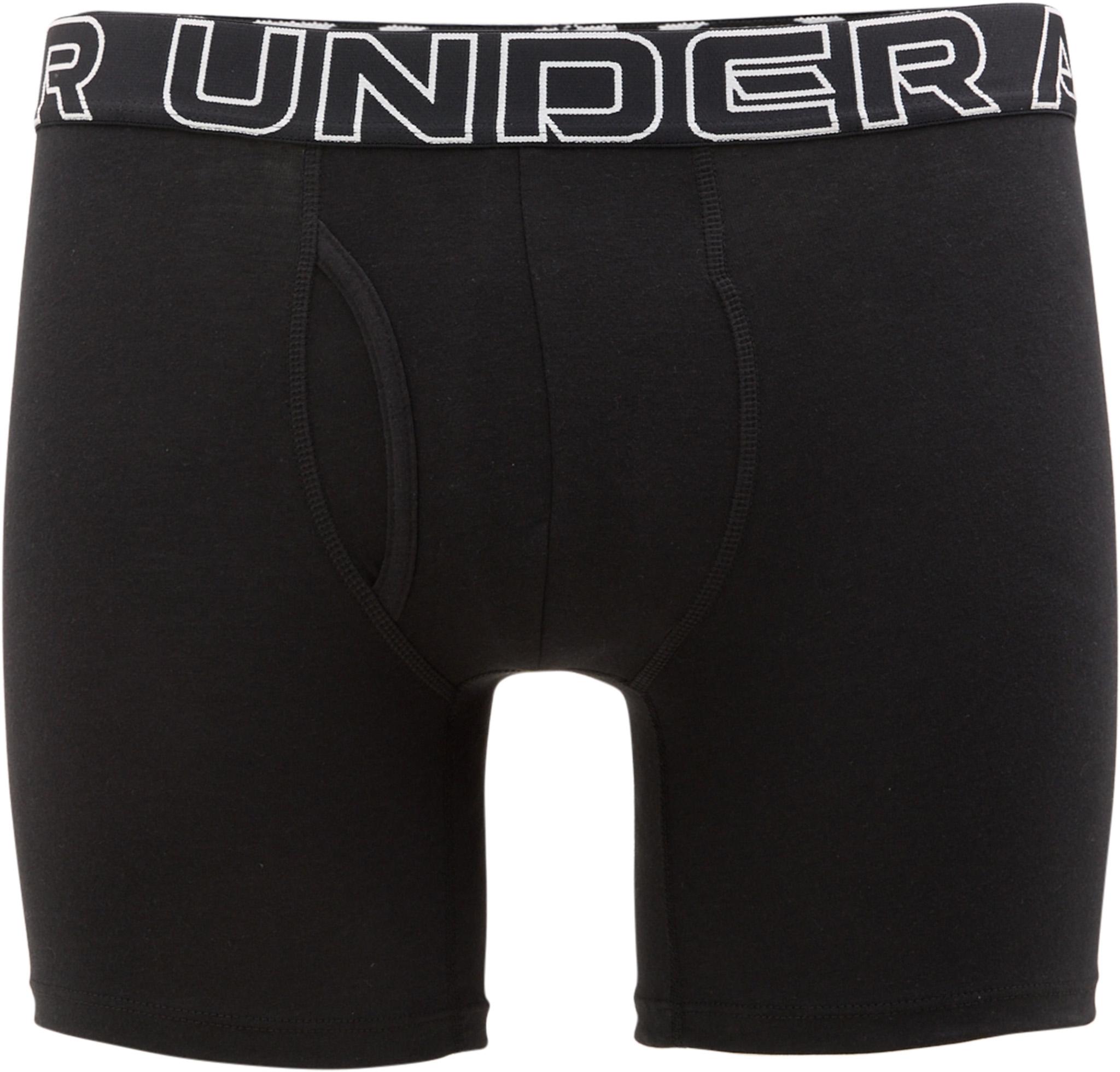 Image de produit pour Caleçon boxeur paquet de 3 UA Performance Coton 6" - Homme
