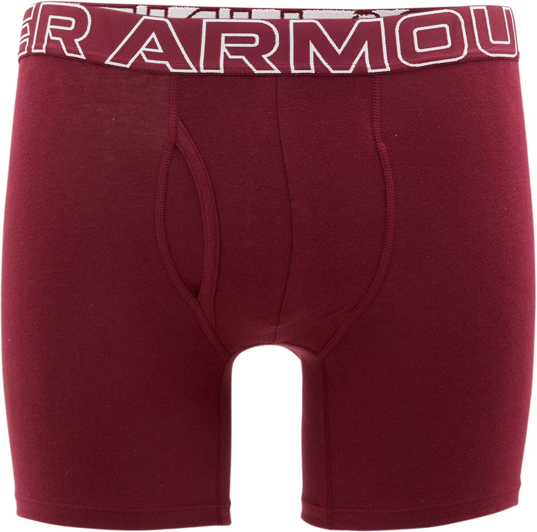 Numéro de l'image de la galerie de produits 2 pour le produit Caleçon boxeur paquet de 3 UA Performance Coton 6" - Homme