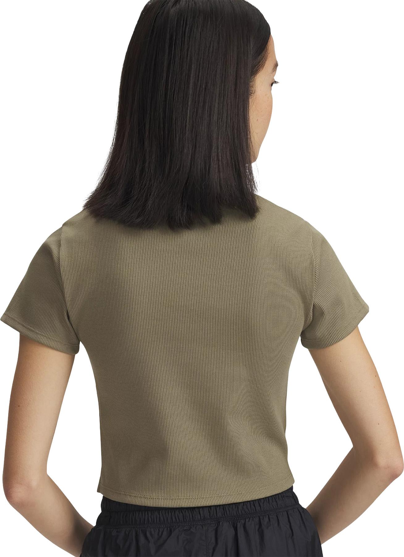 Numéro de l'image de la galerie de produits 2 pour le produit T-shirt court UA Rival Rib - Femme