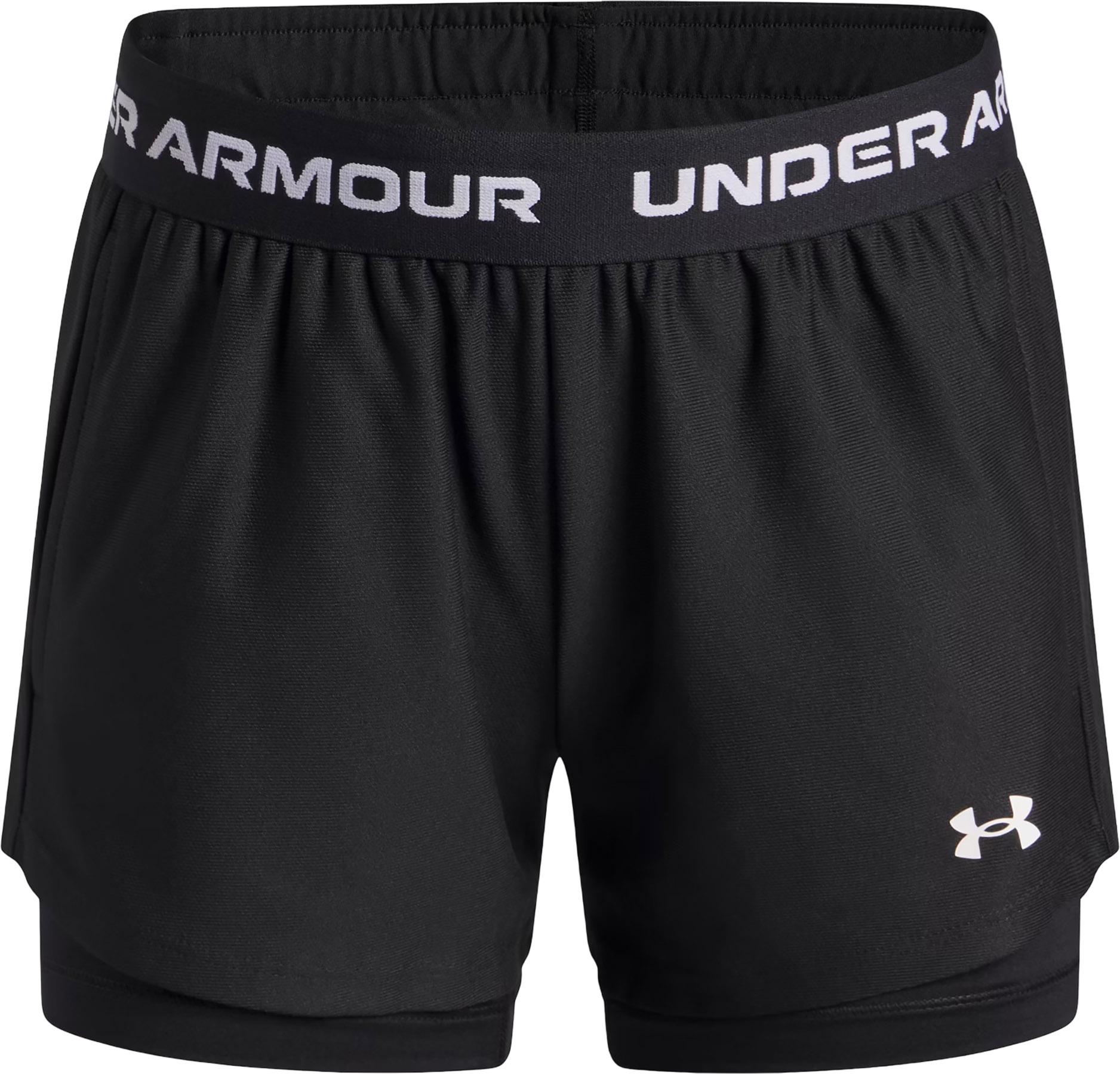 Product image for UA Tech Play Up 2-in-1 Shorts 2.5" - Girls