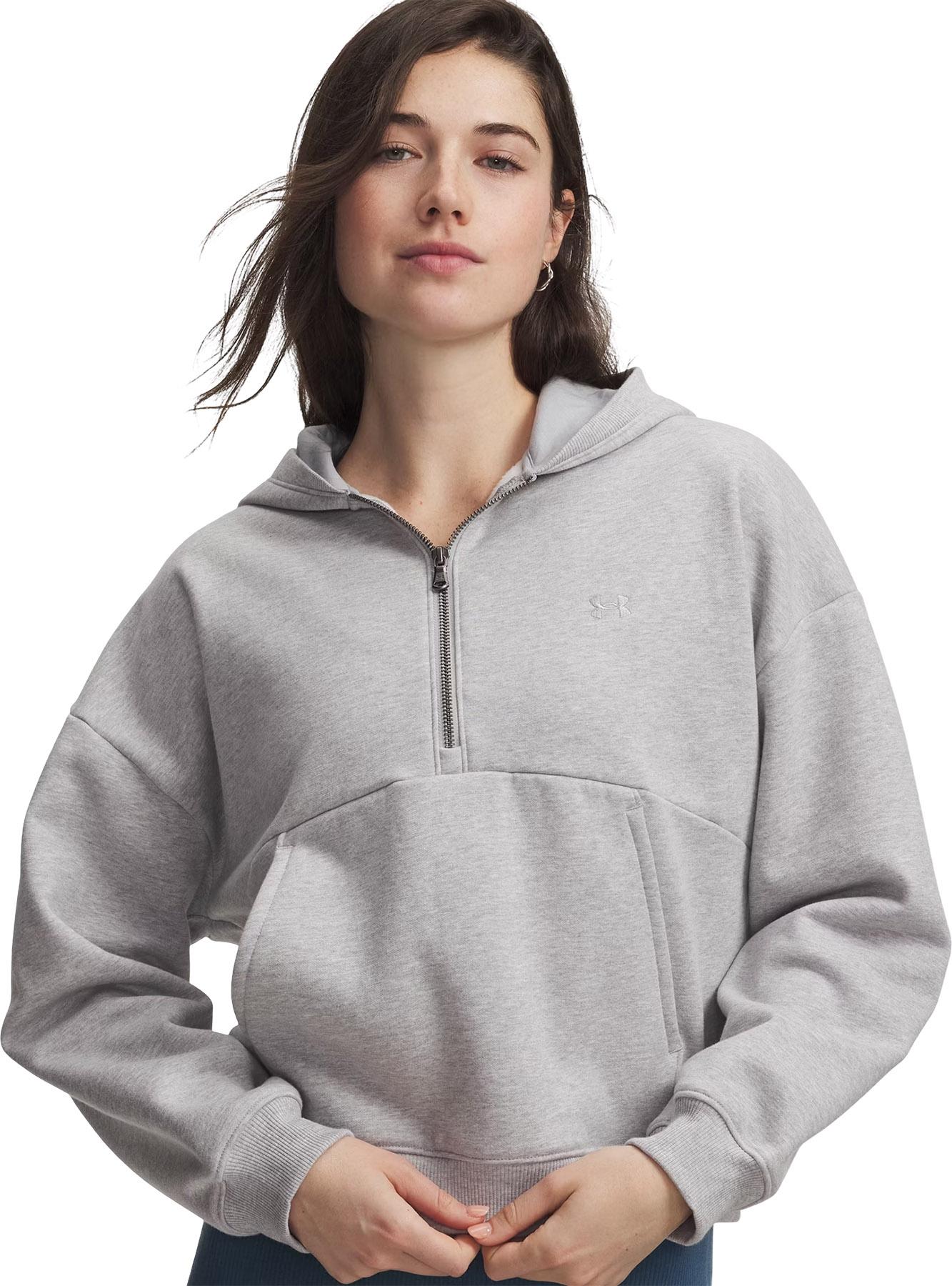 Product image for UA Icon Fleece ½ Zip Hoodie - Women's