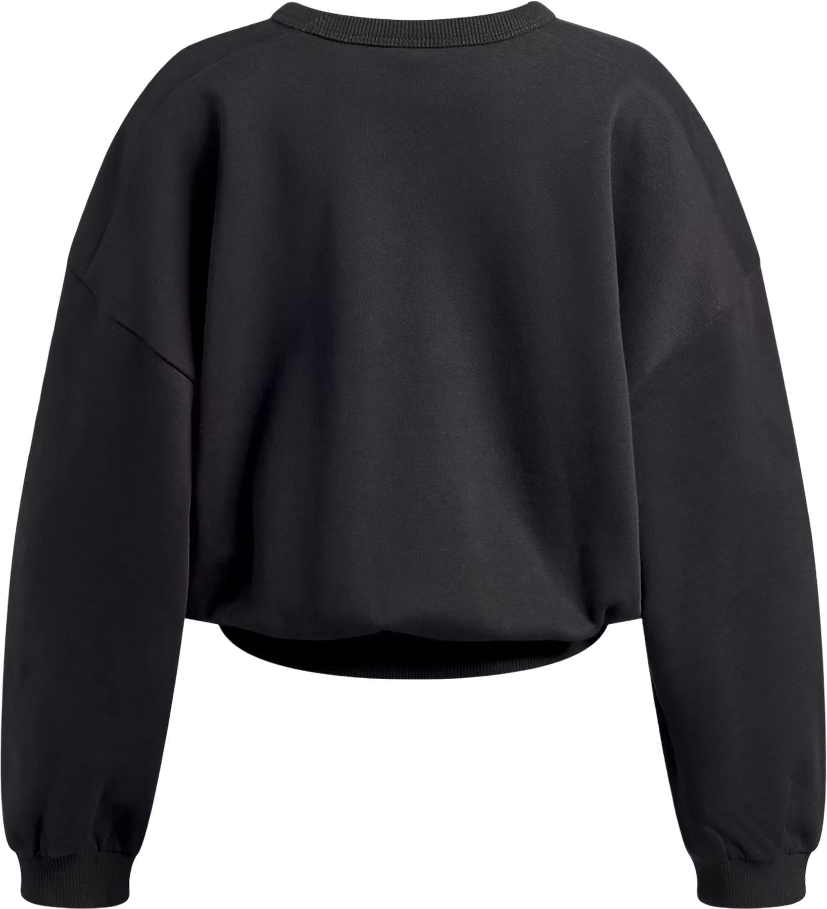 Numéro de l'image de la galerie de produits 2 pour le produit Chandail en molleton à col rond surdimensionné UA Rival - Fille