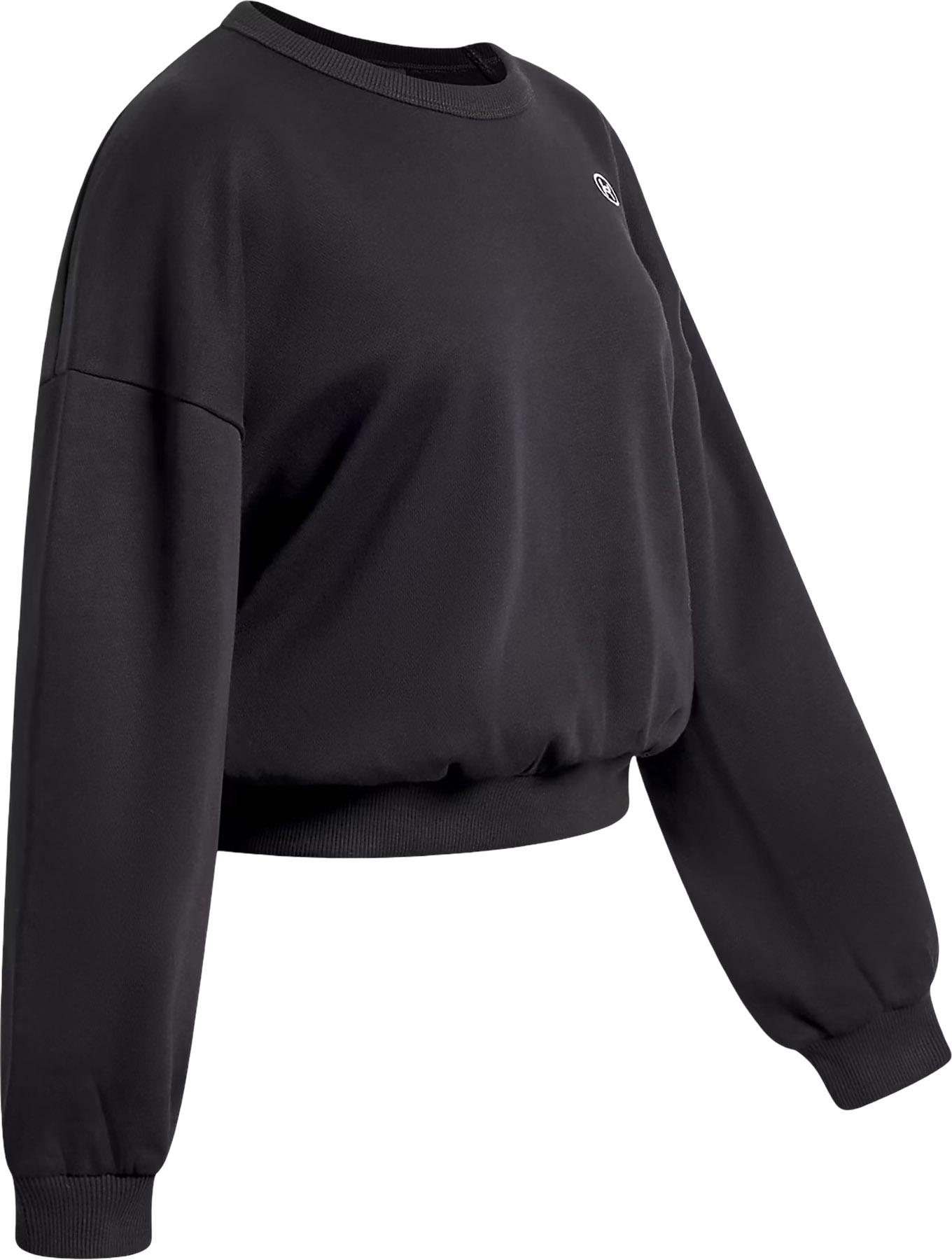 Numéro de l'image de la galerie de produits 3 pour le produit Chandail en molleton à col rond surdimensionné UA Rival - Fille