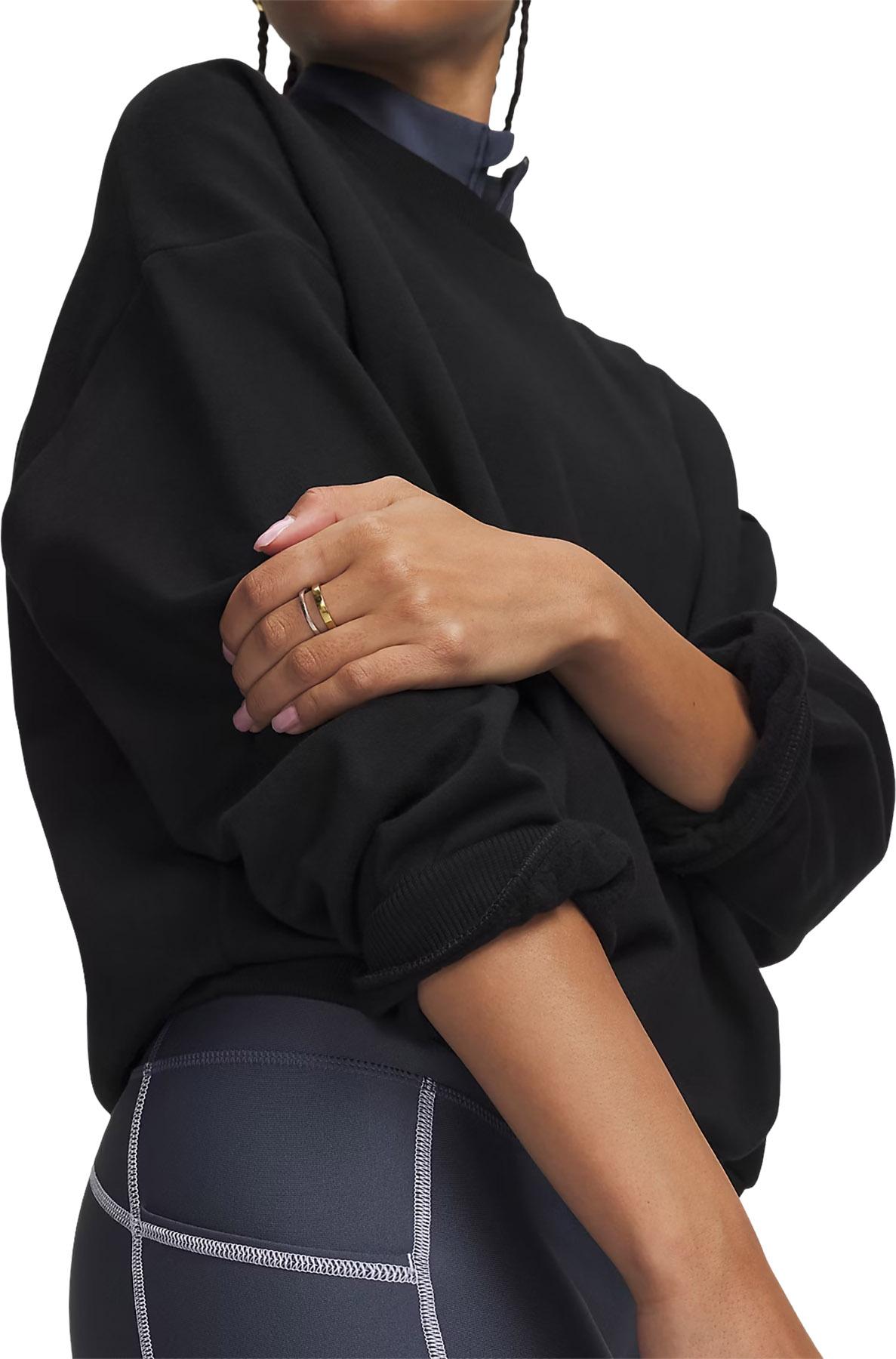 Numéro de l'image de la galerie de produits 3 pour le produit Chandail en molleton à col rond UA Icon - Femme