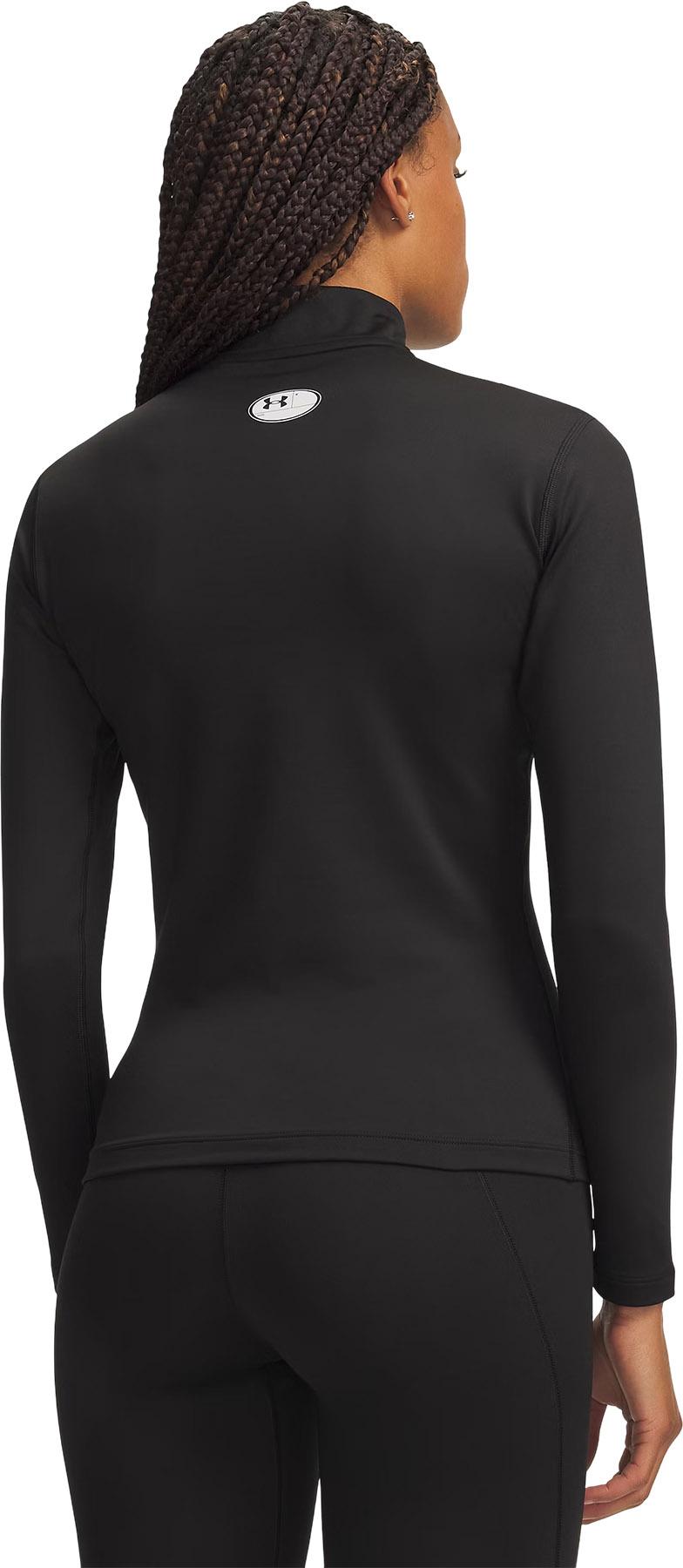 Product gallery image number 3 for product ColdGear Mock Neck Long Sleeve Base Layer Top - Women's