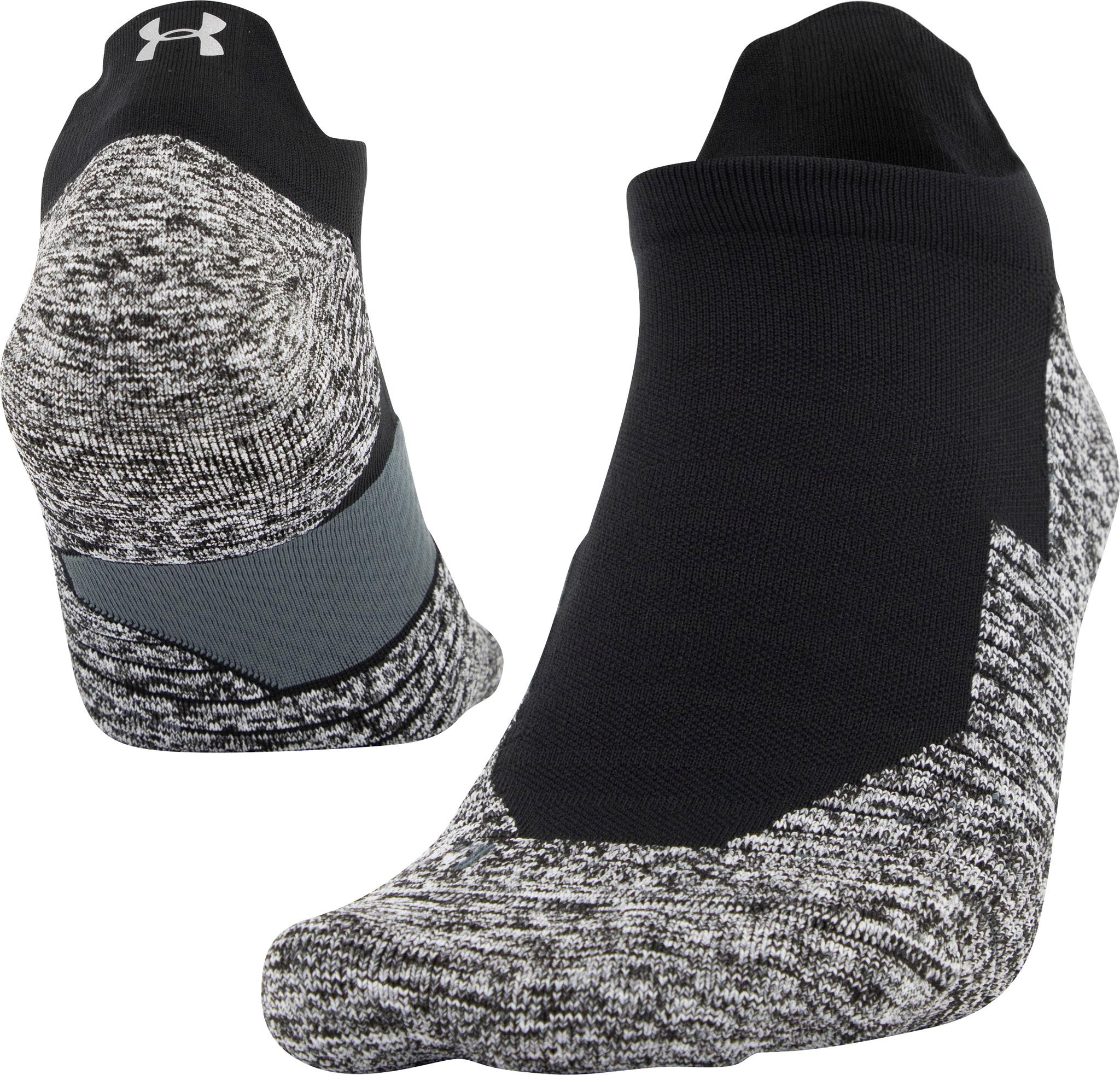 Product gallery image number 1 for product UA Run Cushion No Show Tab Running Socks - Men's
