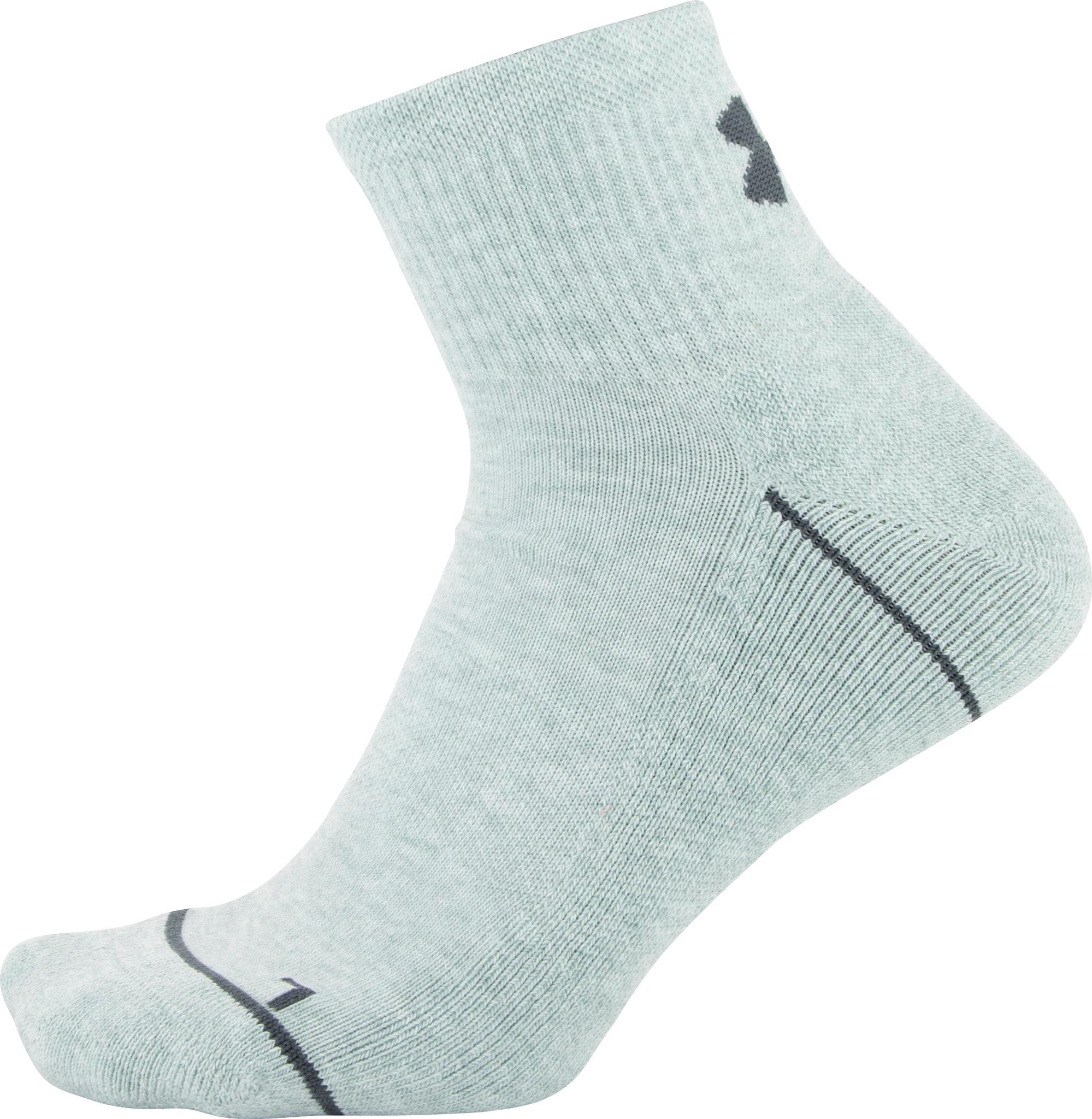 Product gallery image number 6 for product UA Phenom Quarter Socks - 3 Pack - Men's