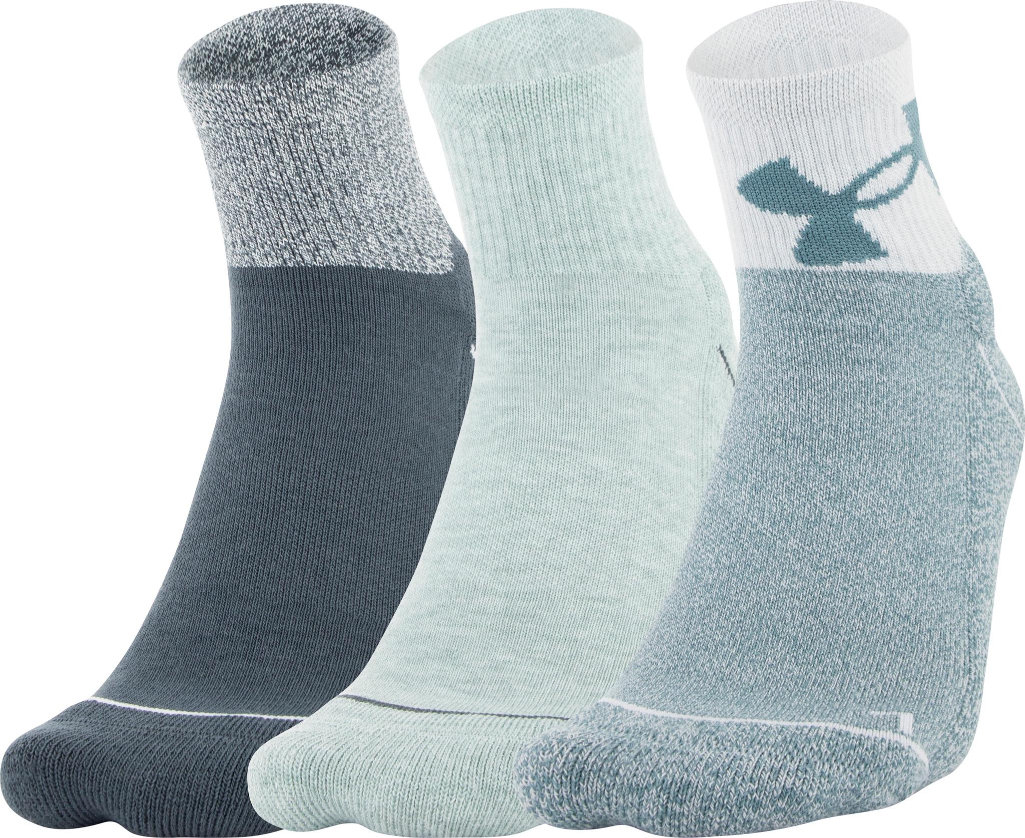 Product gallery image number 1 for product UA Phenom Quarter Socks - 3 Pack - Men's