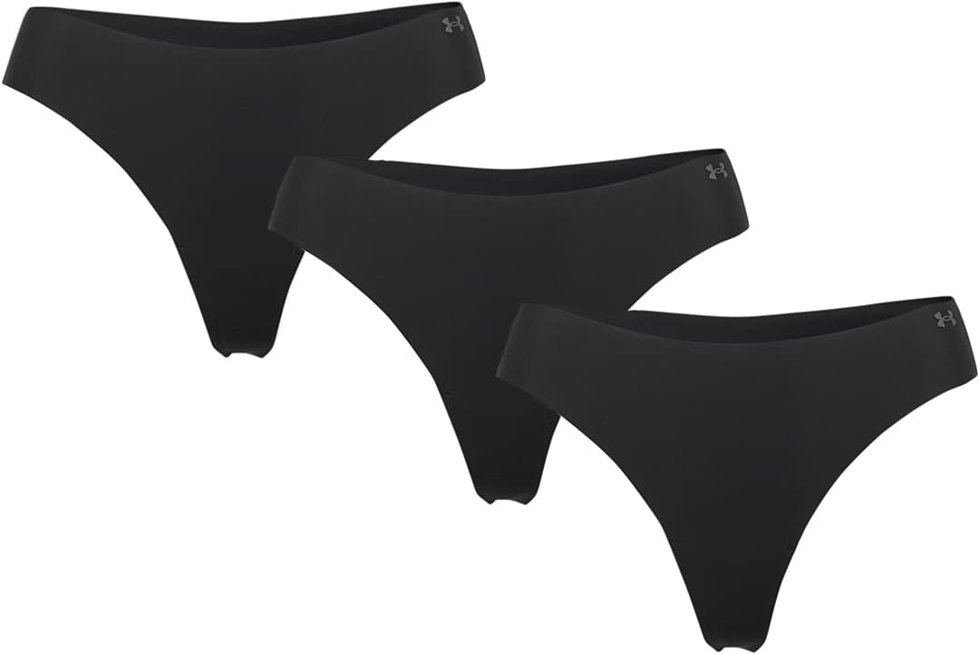 Product gallery image number 1 for product UA Pure Stretch No-Show Thong 3-Pack - Women's