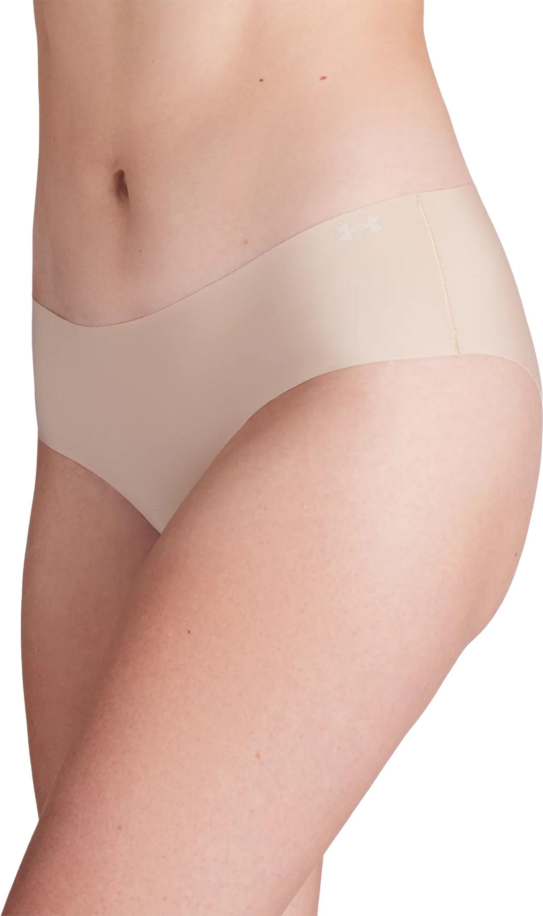 Product gallery image number 4 for product UA Pure Stretch No-Show Hipster Brief 3-Pack - Women's