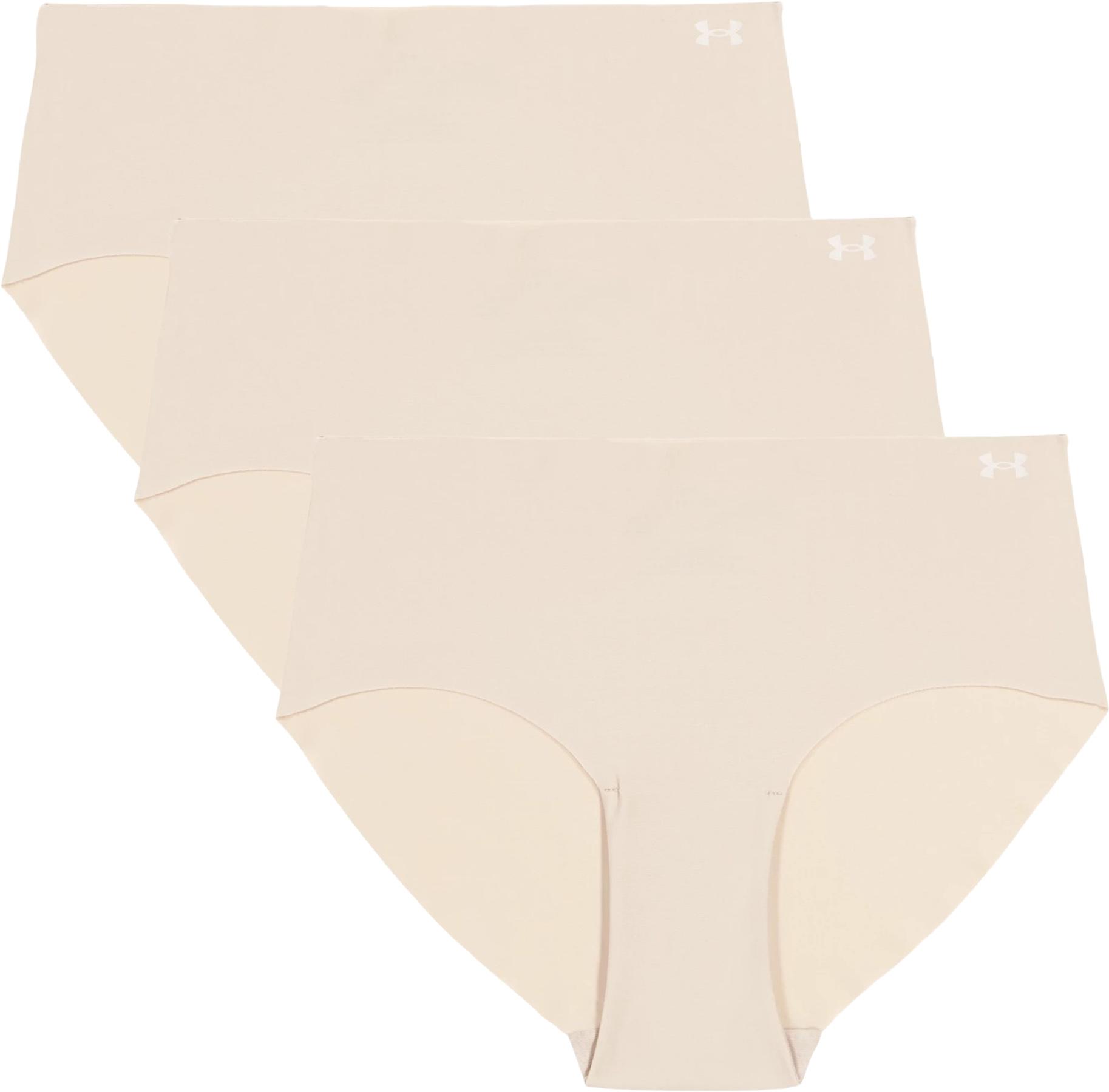 Product gallery image number 1 for product UA Pure Stretch No-Show Hipster Brief 3-Pack - Women's