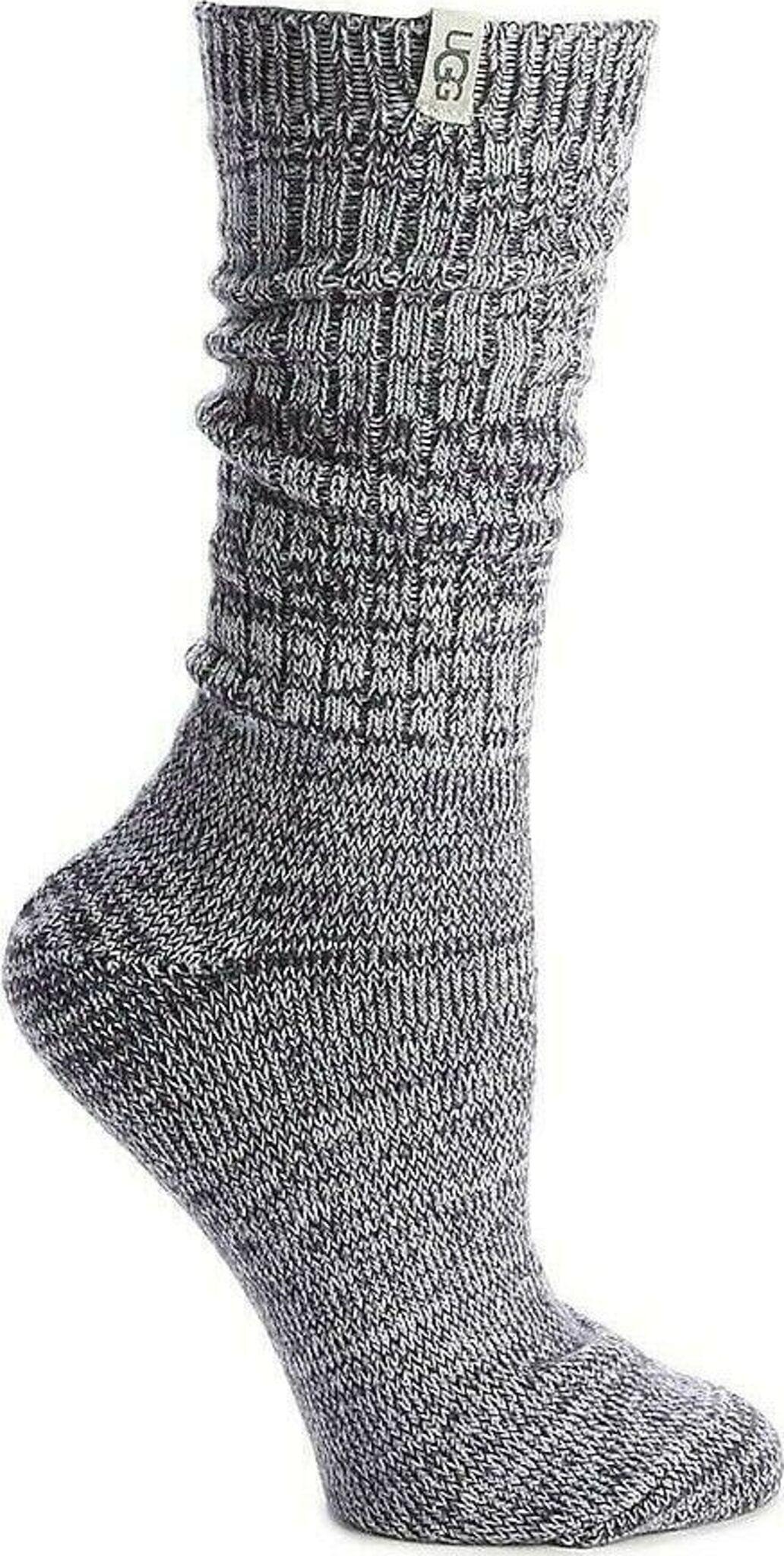 Product gallery image number 1 for product Rib Knit Slouchy Crew Sock - Women's