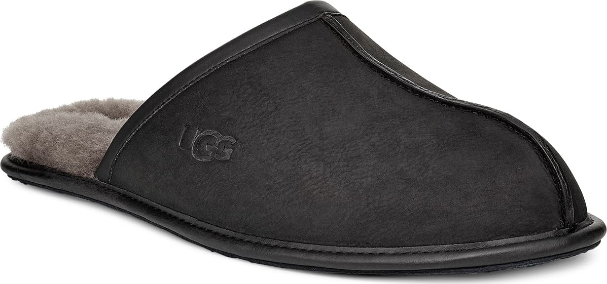 Product gallery image number 2 for product Scuff Leather Slipper - Men's