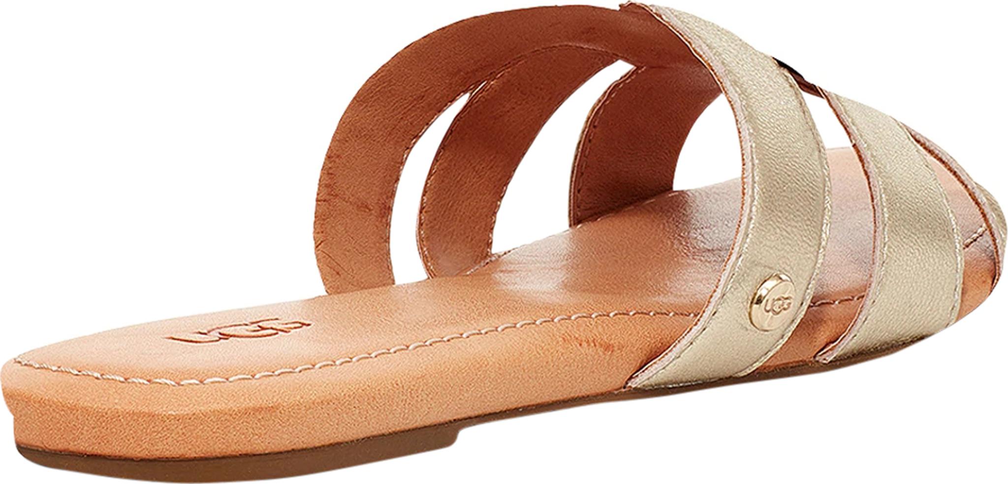 Product gallery image number 2 for product Teague Metallic Leather Sandal - Women's