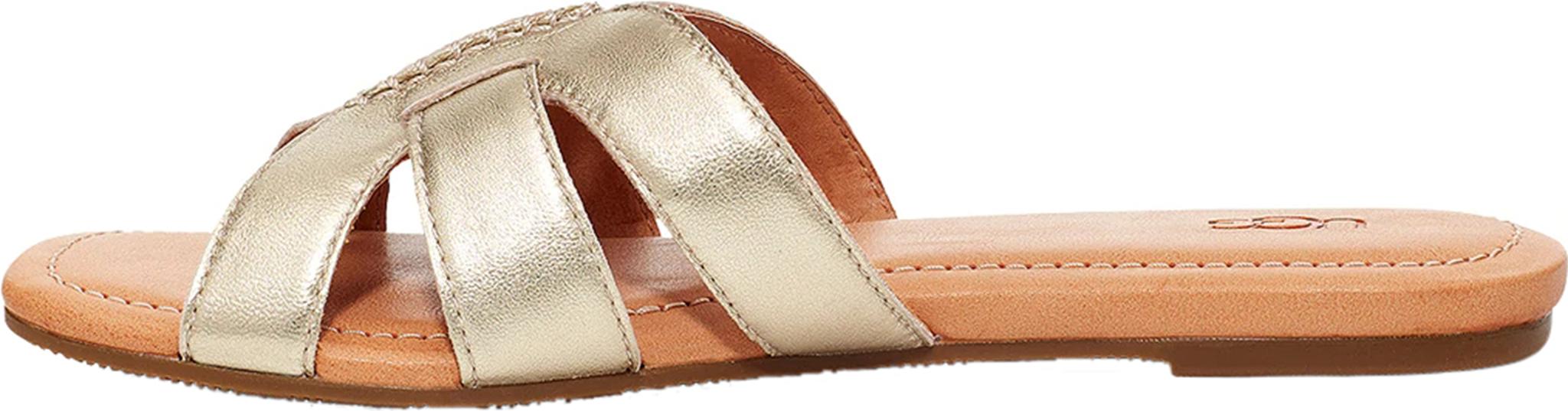 Product gallery image number 4 for product Teague Metallic Leather Sandal - Women's