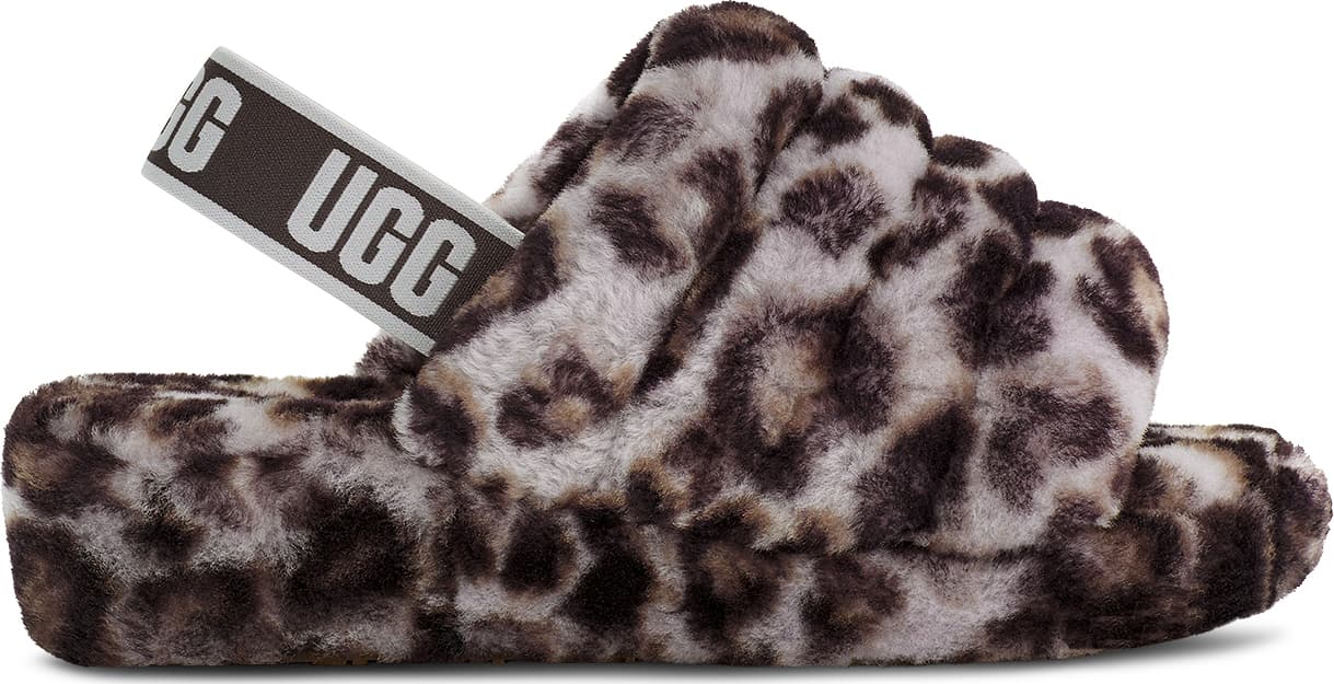 Product gallery image number 2 for product Fluff Yeah Slide Panther Print - Women's